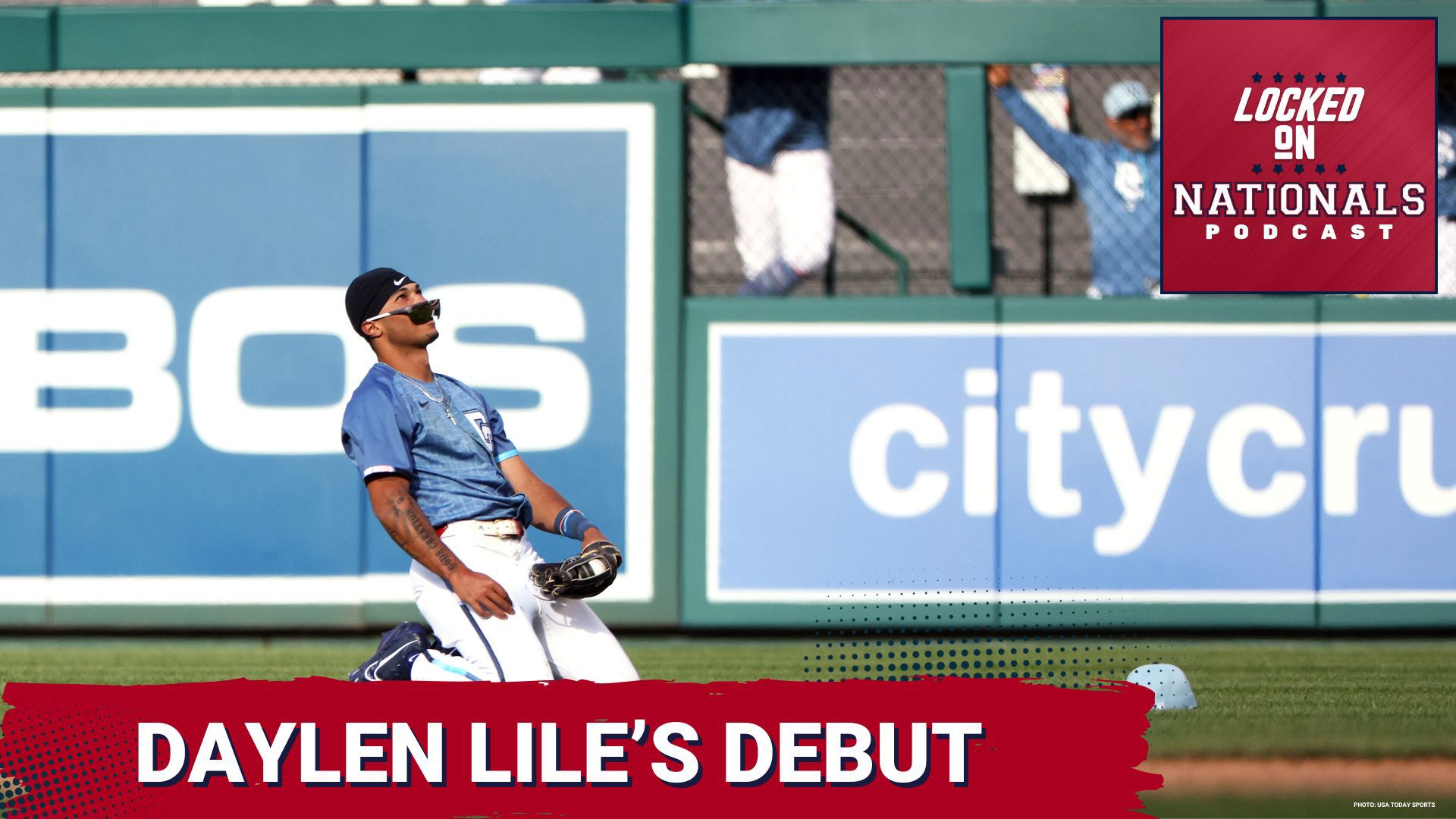 The Nats called up one of their most talented prospects Daylen Lile on Friday, and he popped for the Washington Nationals making some web gems and collecting a hit.