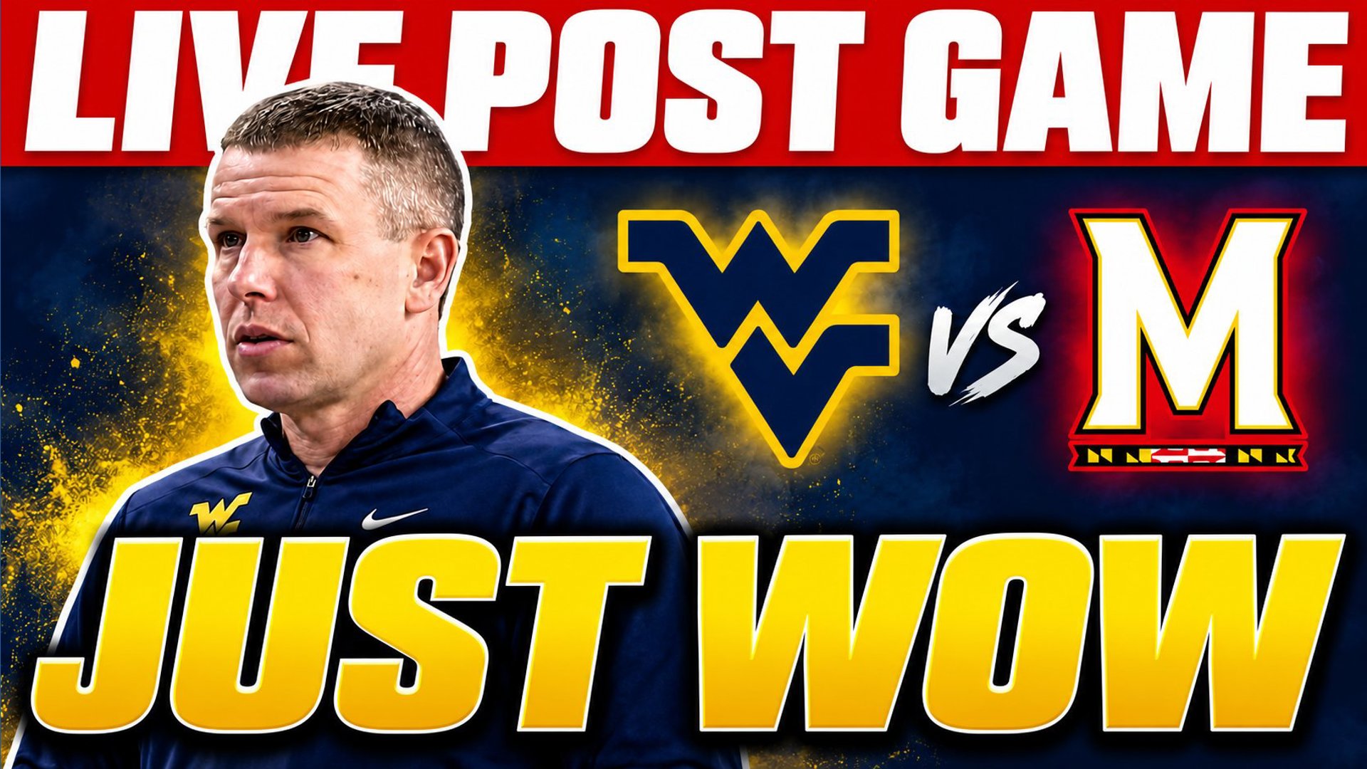 Game Post Examples POST GAME- WVU and Maryland | kens5.com
