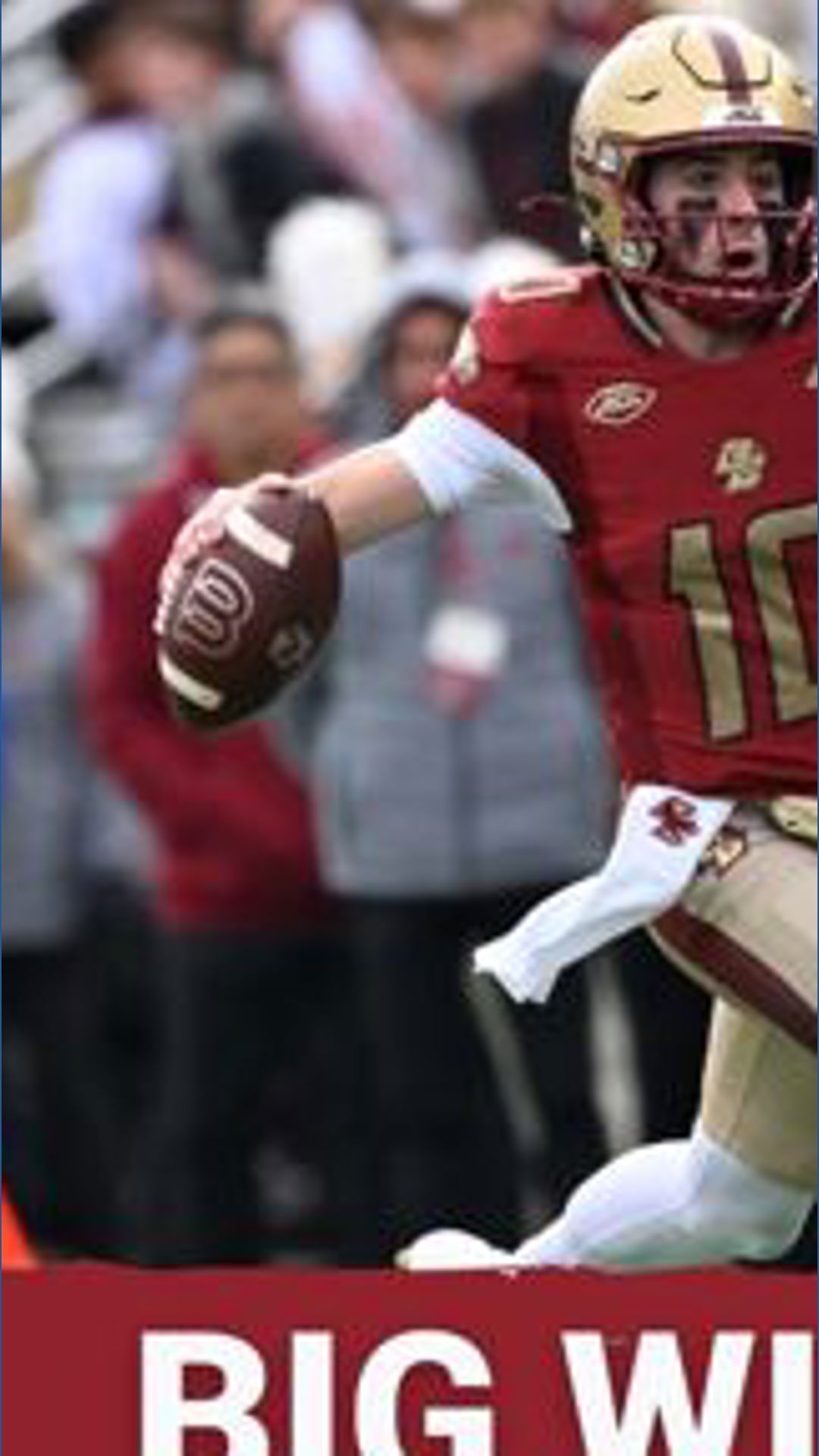 RESILIENT: Boston College BATTLES BACK, Mason McKenzie and Landon ...