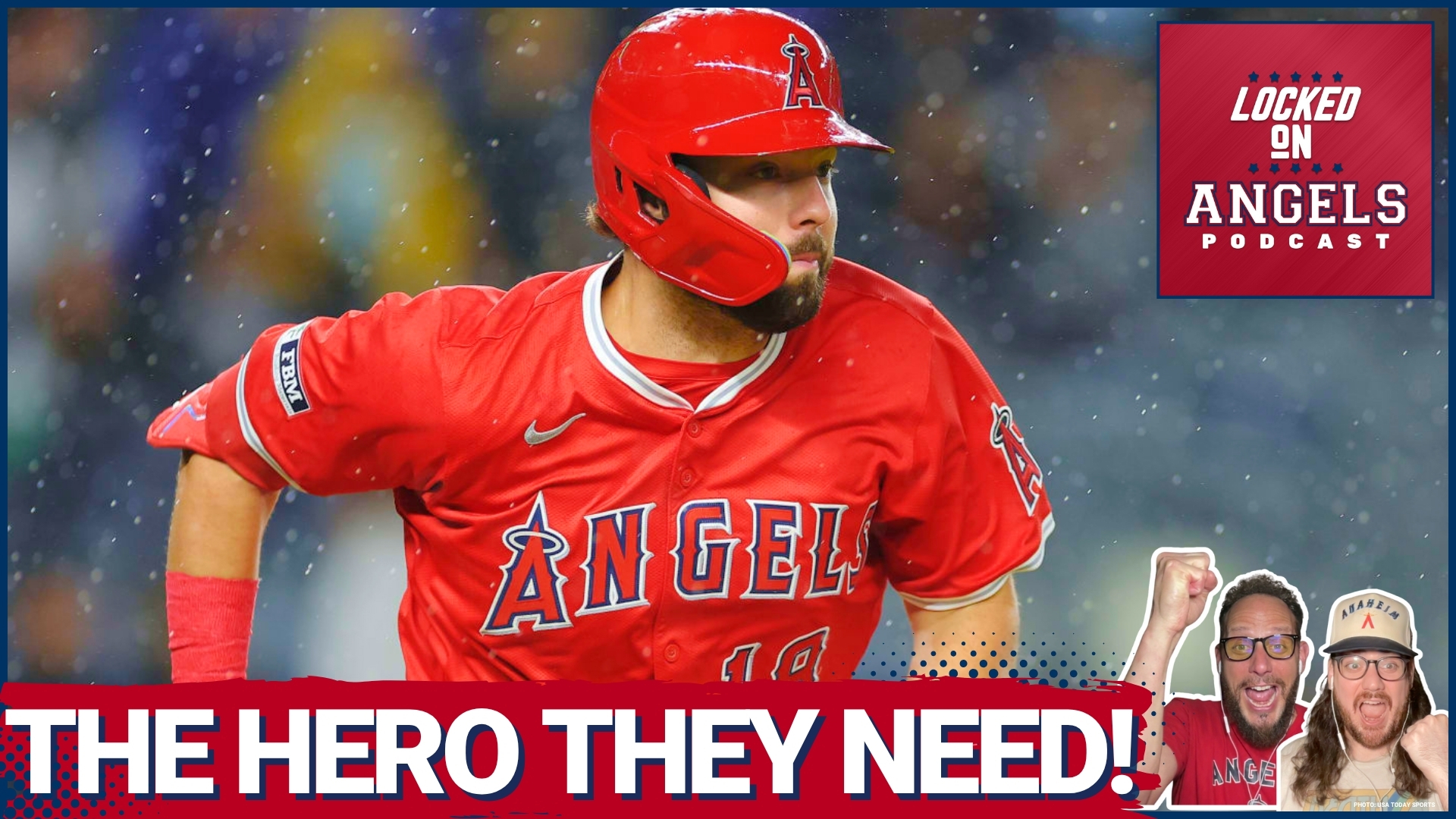 How did Nolan Schanuel become the hero for the Los Angeles Angels on Monday night vs. the New York Yankees?