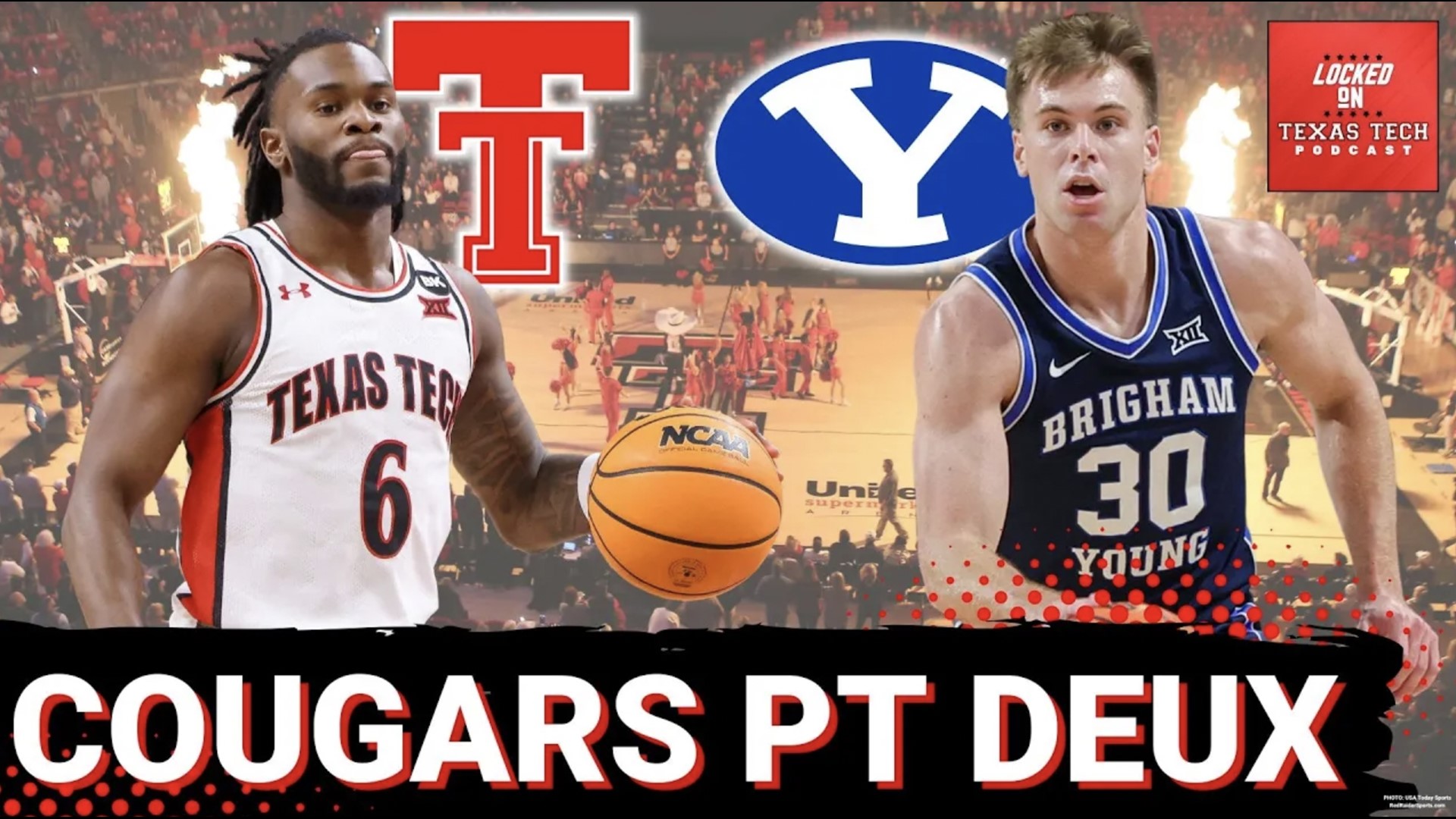 Today from Lubbock, TX, on Locked On Texas Tech:

- BYU in LBK
- Pop, Toussaint, Walton
- Big 12 wknd fight card