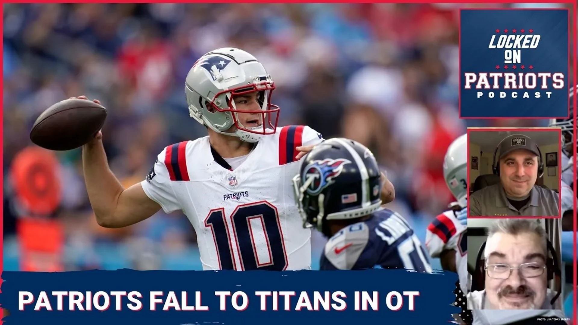 The New England Patriots used a little Drake Maye “Magic” to tie their Week 9 matchup with the Tennessee Titans at 17 at the end of regulation.