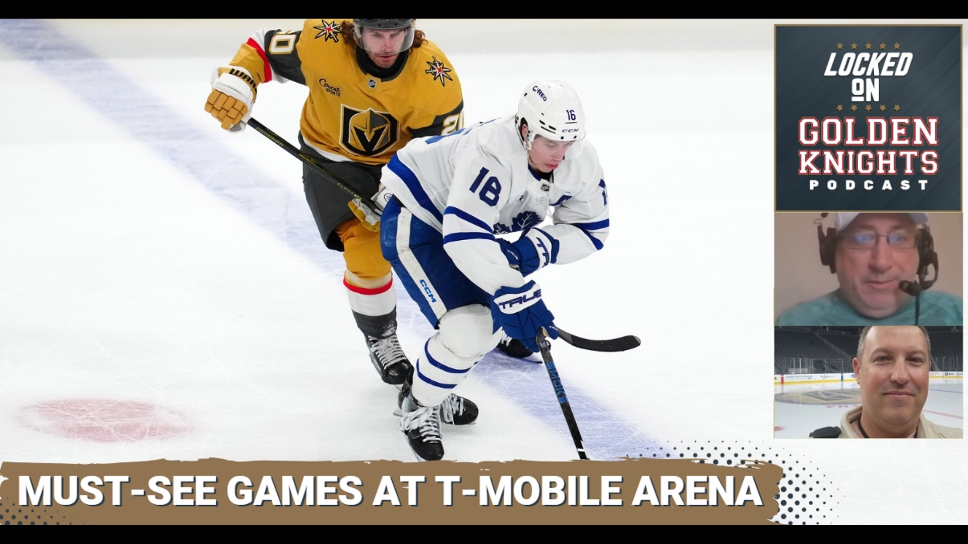 Must see Vegas Golden Knights games at T-Mobile Arena for the NHL 2025