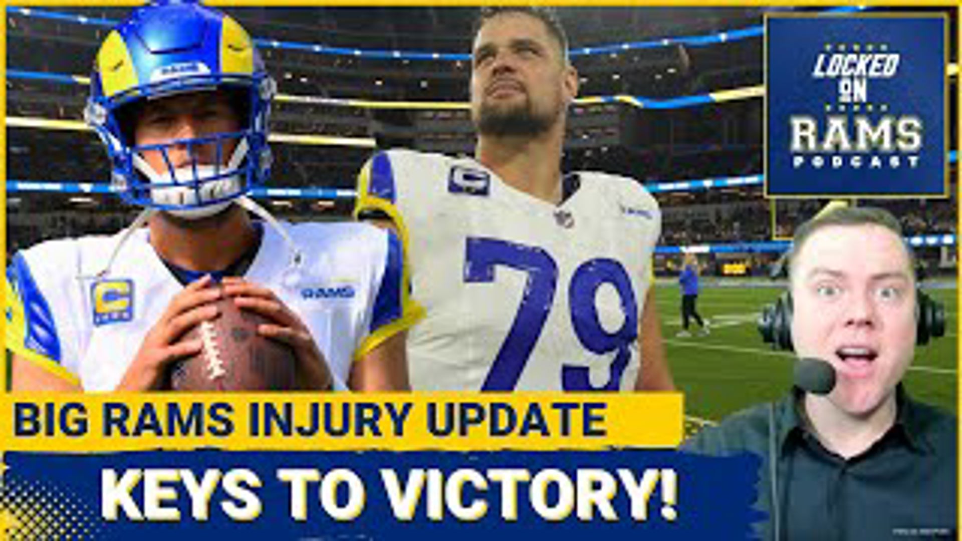 The Los Angeles Rams open their 2024 season under the bright lights in primetime on Sunday Night Football in a rematch of last season's Wild Card game vs.the Lions.