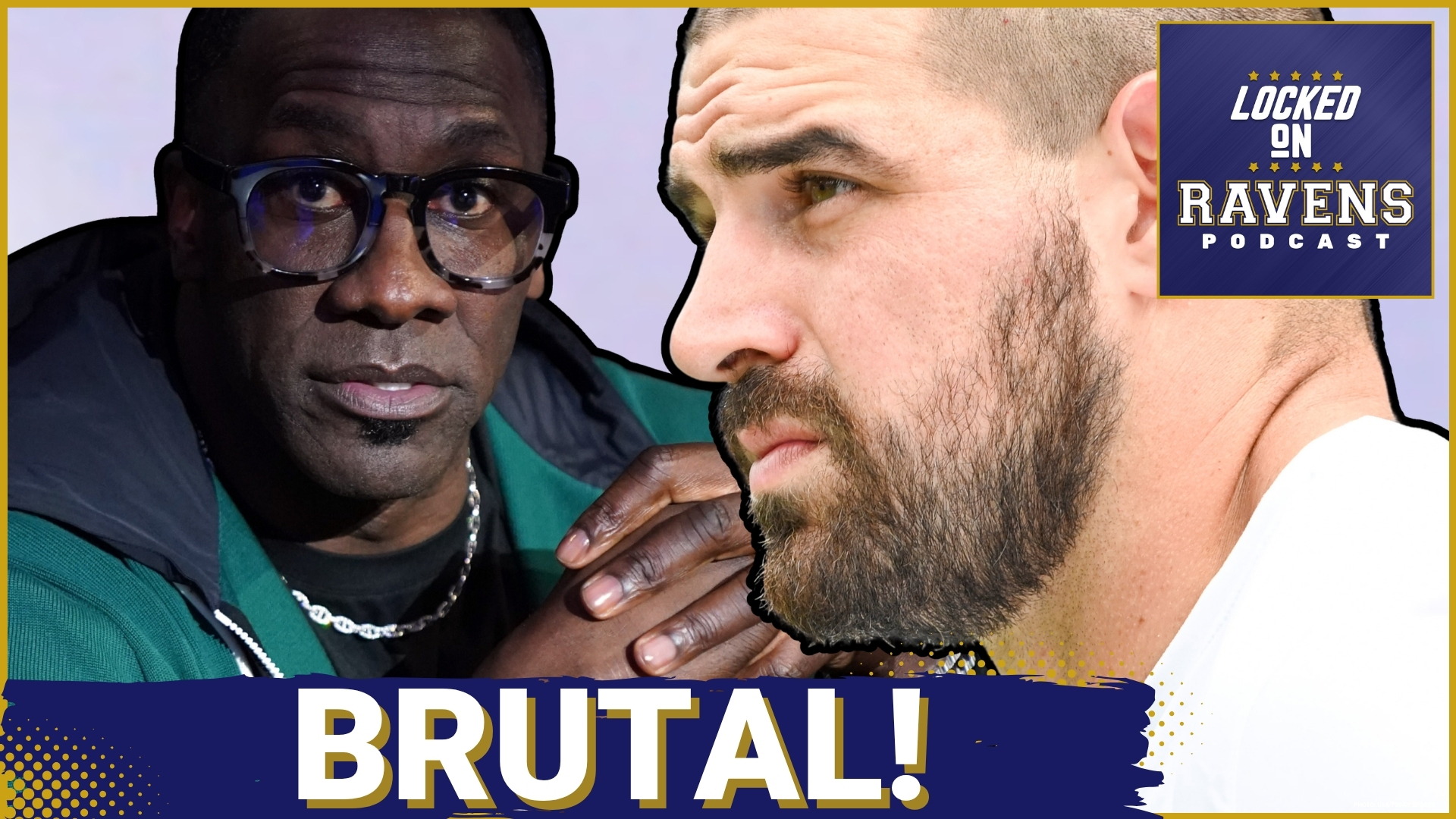 Show Message In Screen Example Shannon Sharpe GETS BRUTALLY HONEST on Mark Andrews, Kyle Hamilton ...