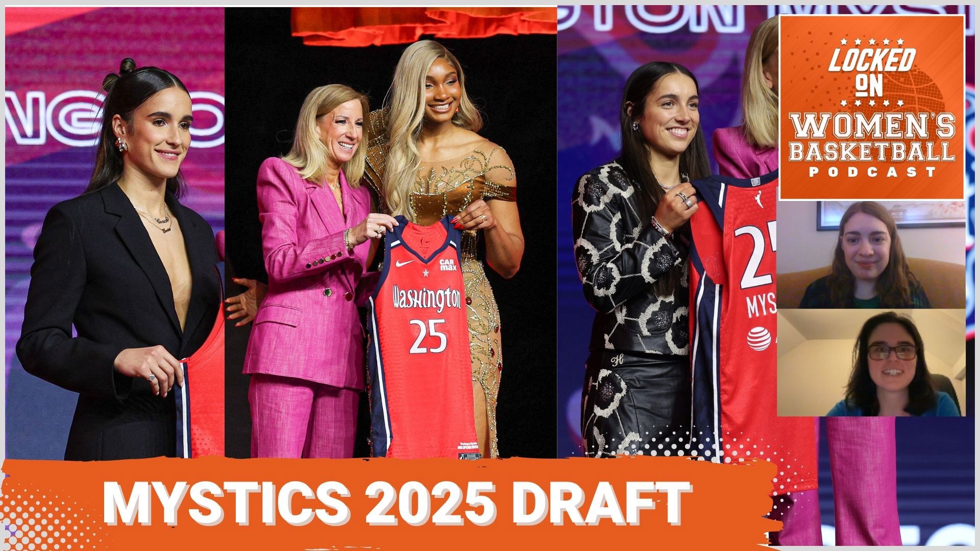 The Next’s Mystics beat reporter Jenn Hatfield joins host Natalie Heavren to discuss the team's five total picks and storylines to watch for in training camp.