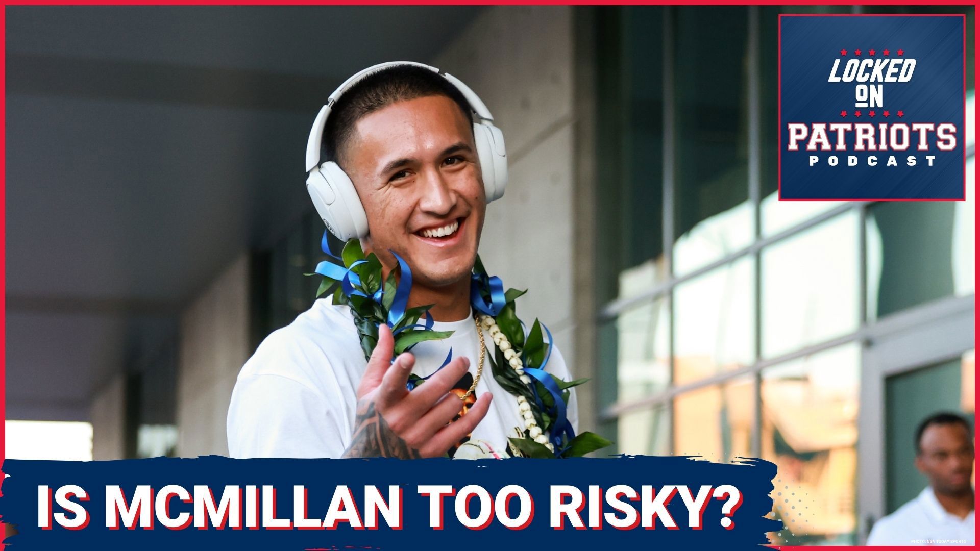 Tetairoa McMillan is a top prospect in the NFL Draft, but is he too much of a risk for the New England Patriots?