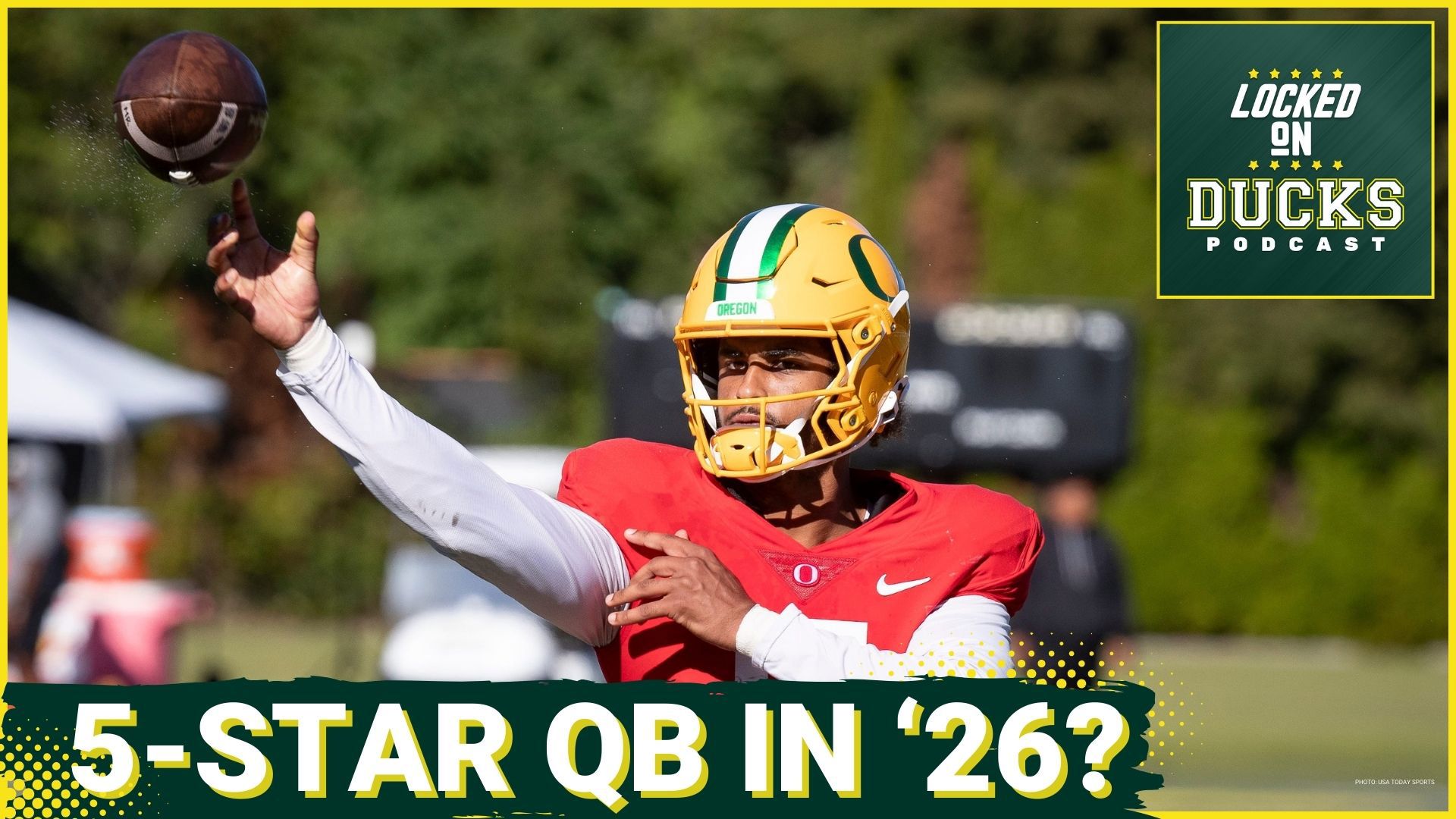 Oregon is going after 2026 5-star QB Jared Curtis, considered by some to be the top signal caller in the class. Could the Ducks really land him with 1 QB already?
