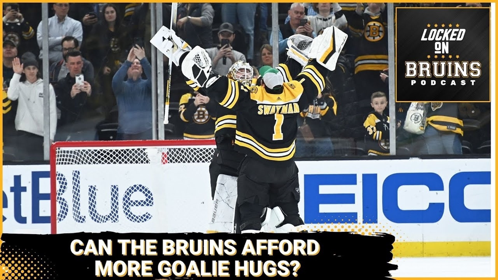 Jeremy Swayman has established himself as a very good NHL goalie. and will be paid as such on his next contract.