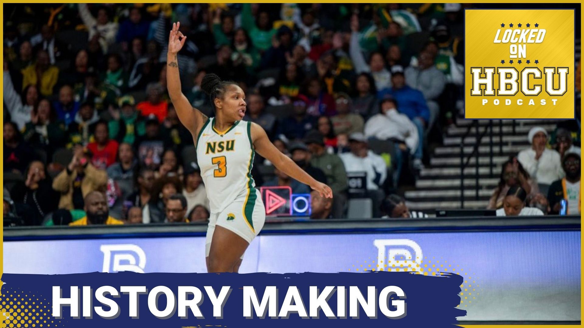 Norfolk State Spartans make history with their women's basketball team earning a 13th seed in the NCAA tournament, a first for the program.