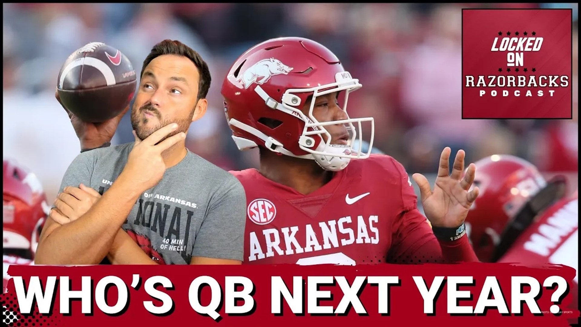 Razorback Football coming up has people wondering who the starting QB will be. Is there a clear favorite at this point?