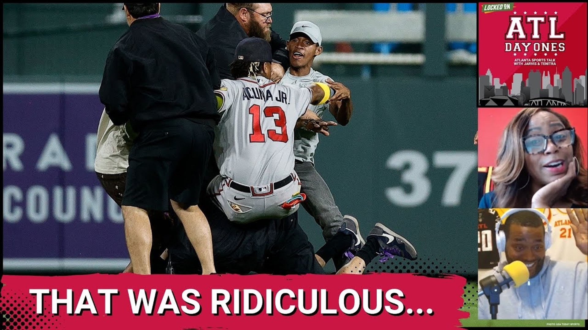 Ronald Acuna Jr. was accosted by a fan last night in their matchup against the Colorado Rockies. The Atlanta Braves have been a little suspect when it comes to