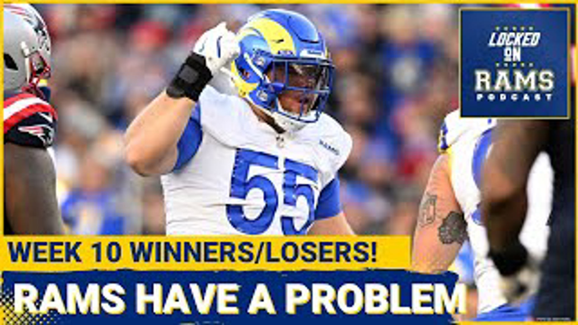 D-Mac gives his winners and losers from the Rams week 10 win over the Patriots including Braden Fiske, Kobie Turner, Matthew Stafford, Puka Nacua, & more!