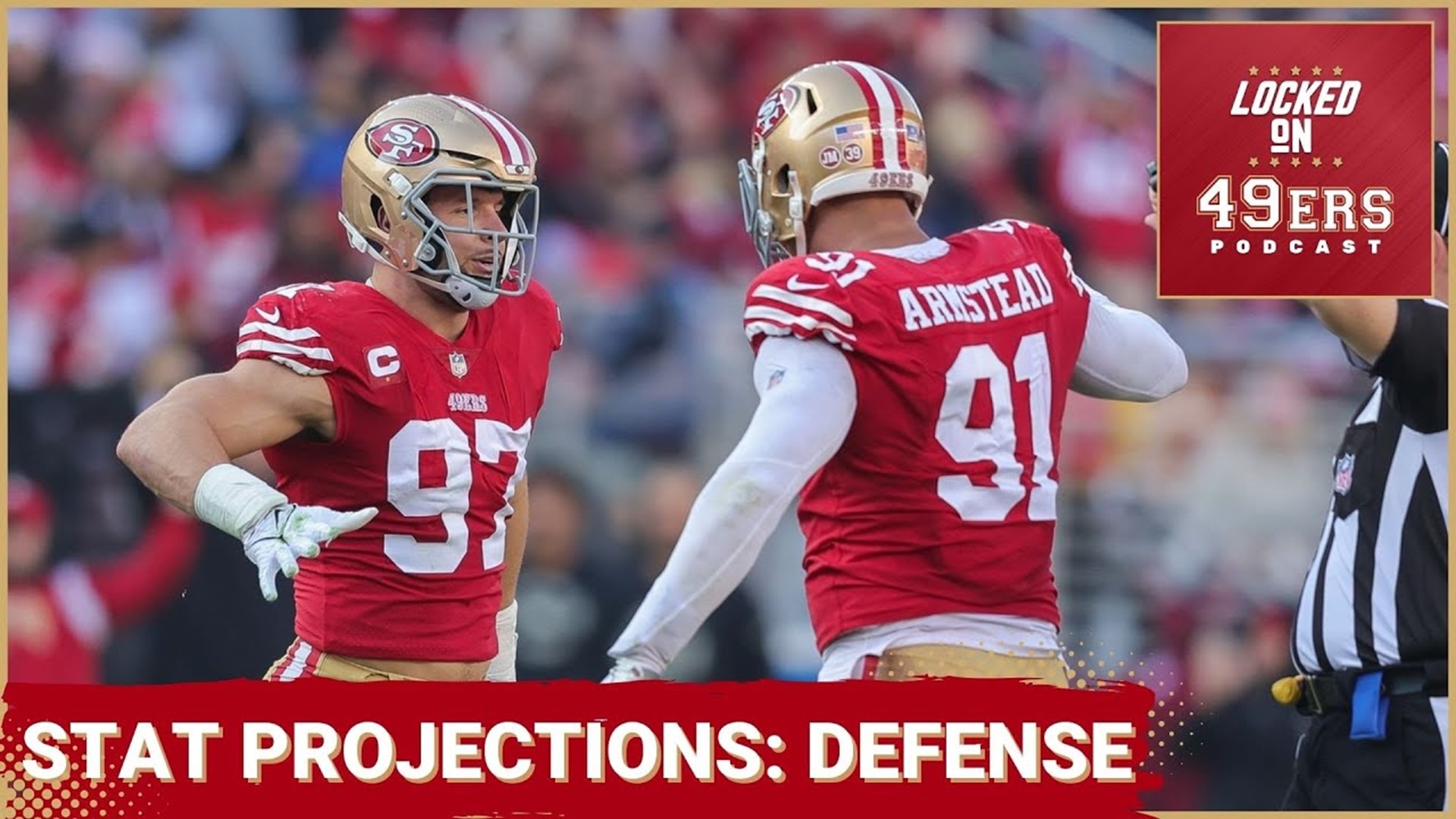 Which players played for the San Francisco 49ers and had 5+