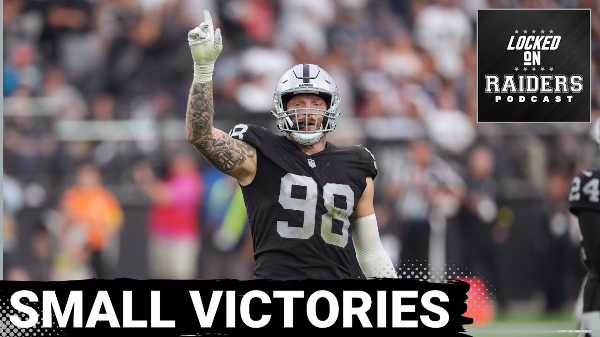 The Raiders didn’t play this week, due to the bye week, but still had a small victory.