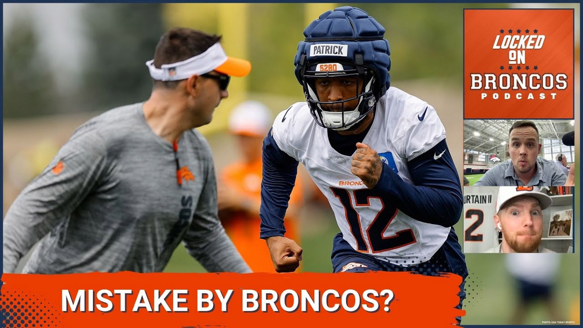 The Denver Broncos are making a risky decision by moving on from veteran wide receiver Tim Patrick.