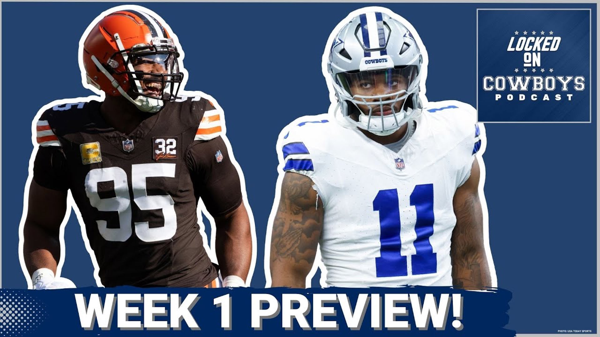 The Dallas Cowboys will face the Cleveland Browns in Week 1 of the 2024 season.
