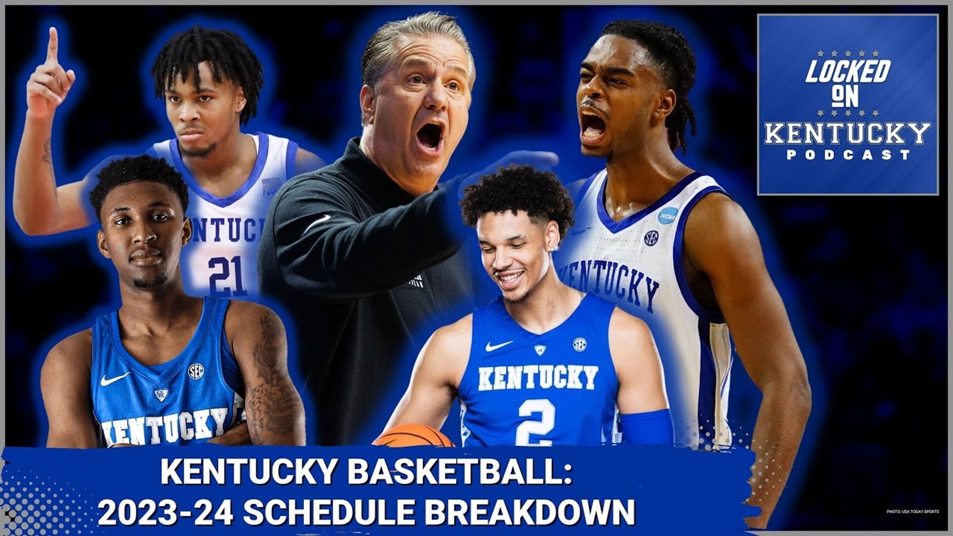 Kentucky basketball's 2023-24 schedule is here. It's tough, but if all goes well for John Calipari's squad, the Wildcats could have a special year.