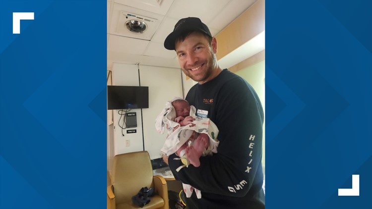 Man working in Gulf of Mexico travels 2,000 miles just in time for son's birth