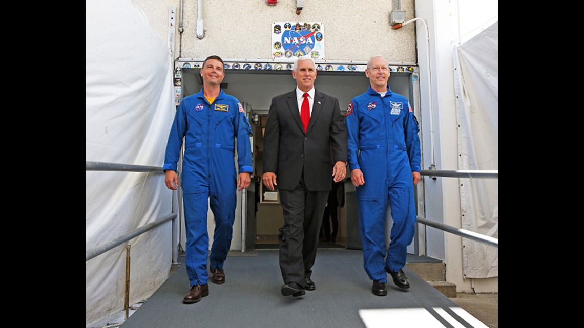 'DO NOT TOUCH': Vice President Pence at NASA becomes a ...