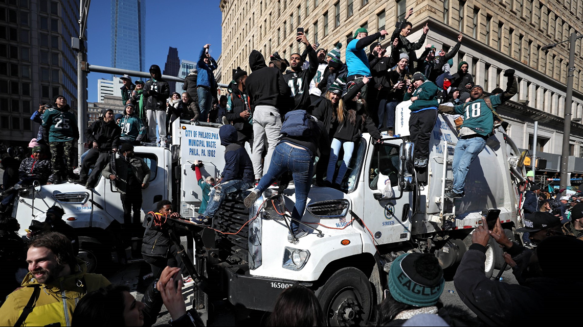 PHOTOS: Philadelphia celebrates the Eagles in Super Bowl 