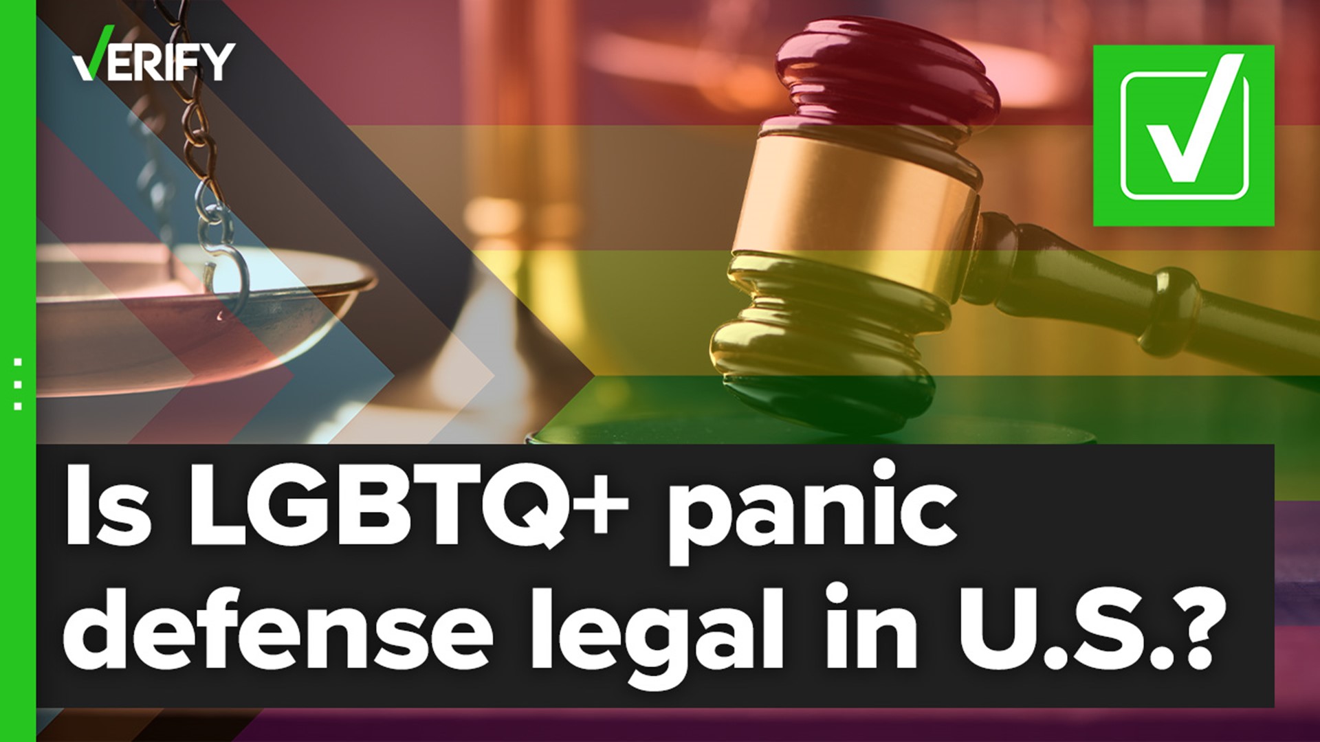 The LGBTQ+ panic defense is when a defendant argues that the victim’s sexual orientation or gender identity/expression justified their violent actions.
