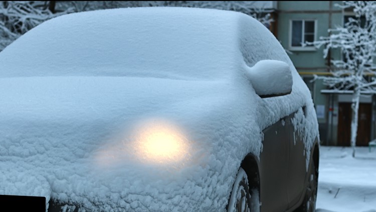 Verifying what you shouldn’t do when removing snow from your car