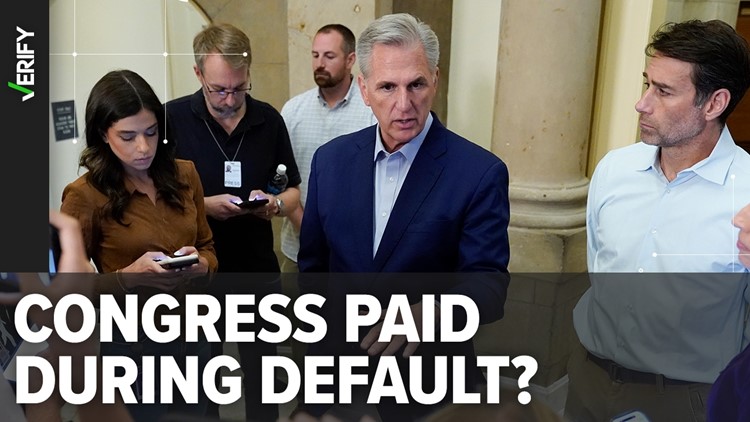 Will Congress, president get paid if U.S. defaults on debt?