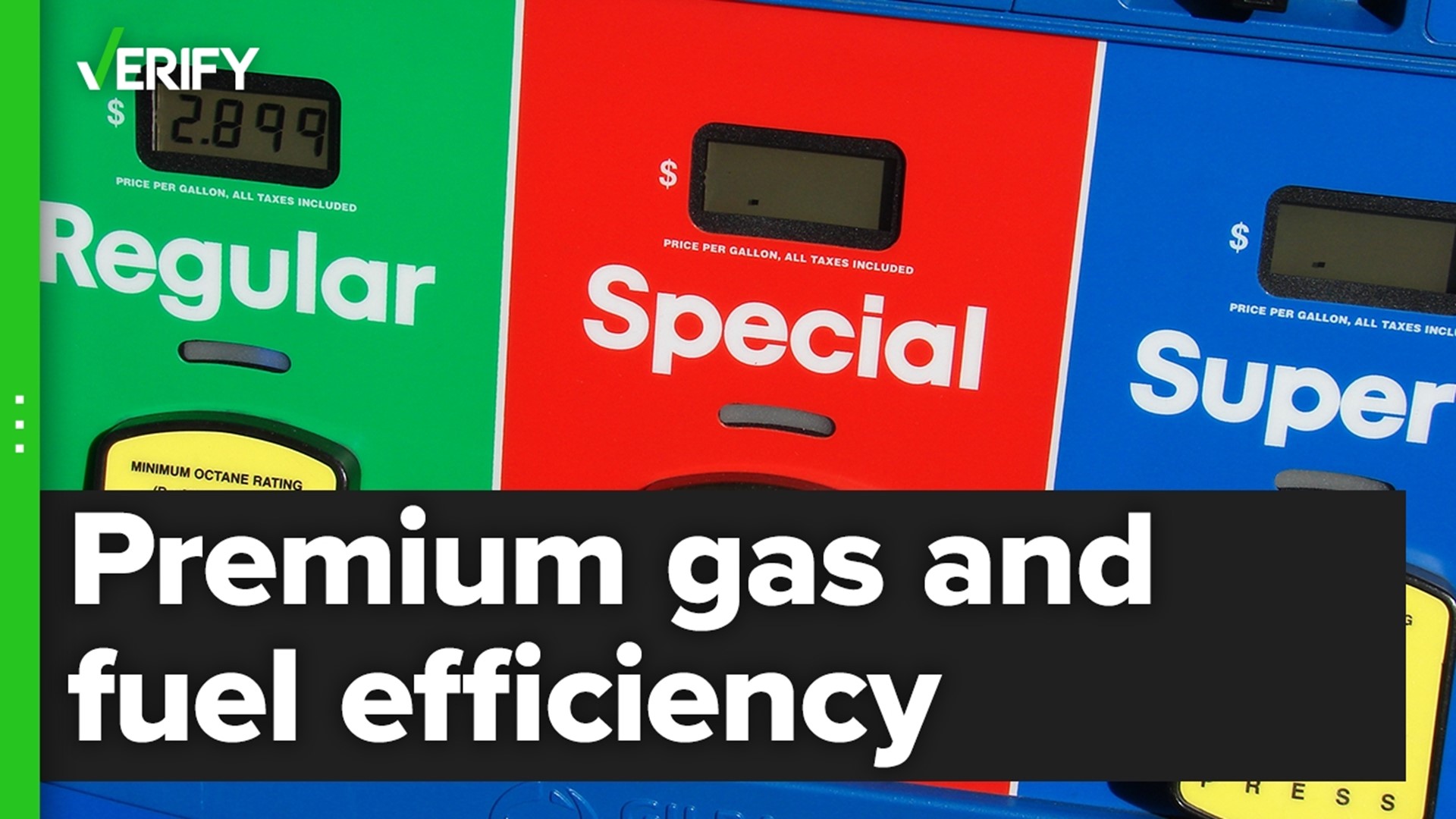 High-octane gas rarely improves mileage, and when it does, the benefit is outweighed by the premium cost.