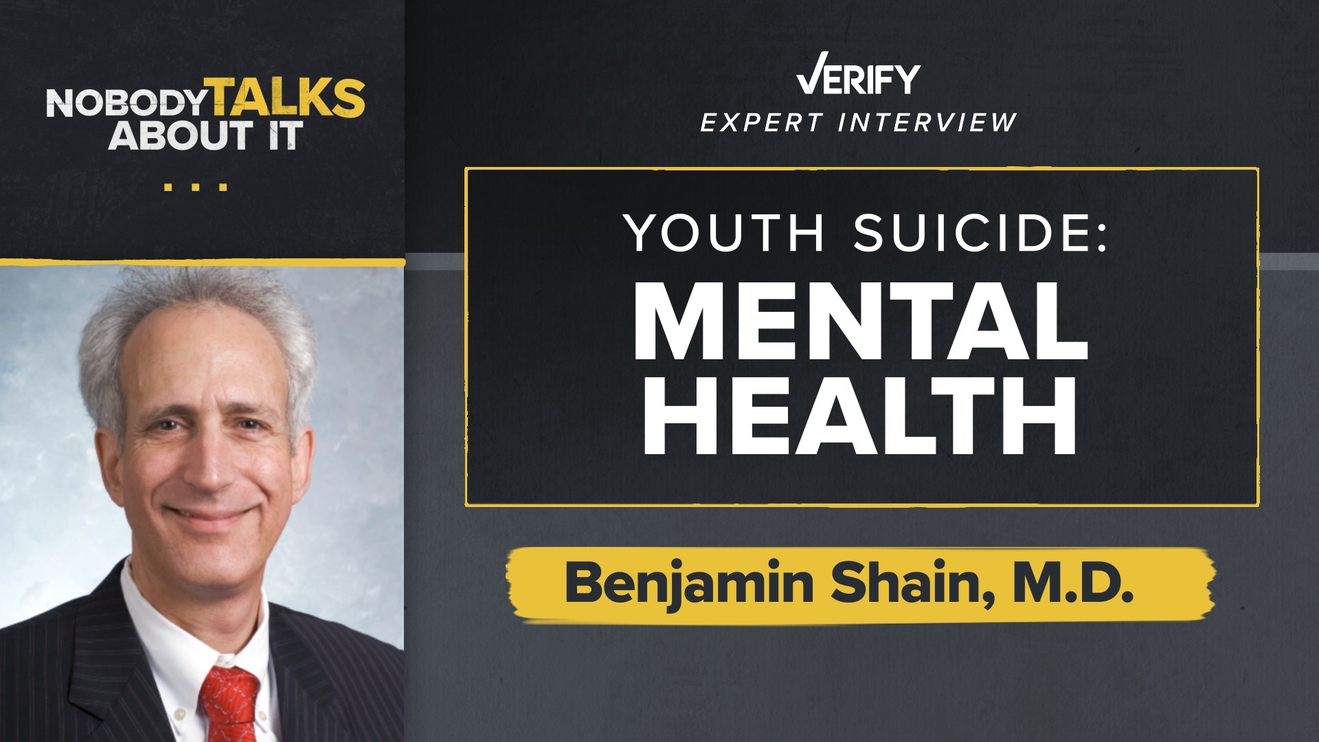 Benjamin Shain, M.D., talks about how youth mental health in the U.S. has been deteriorating for over a decade