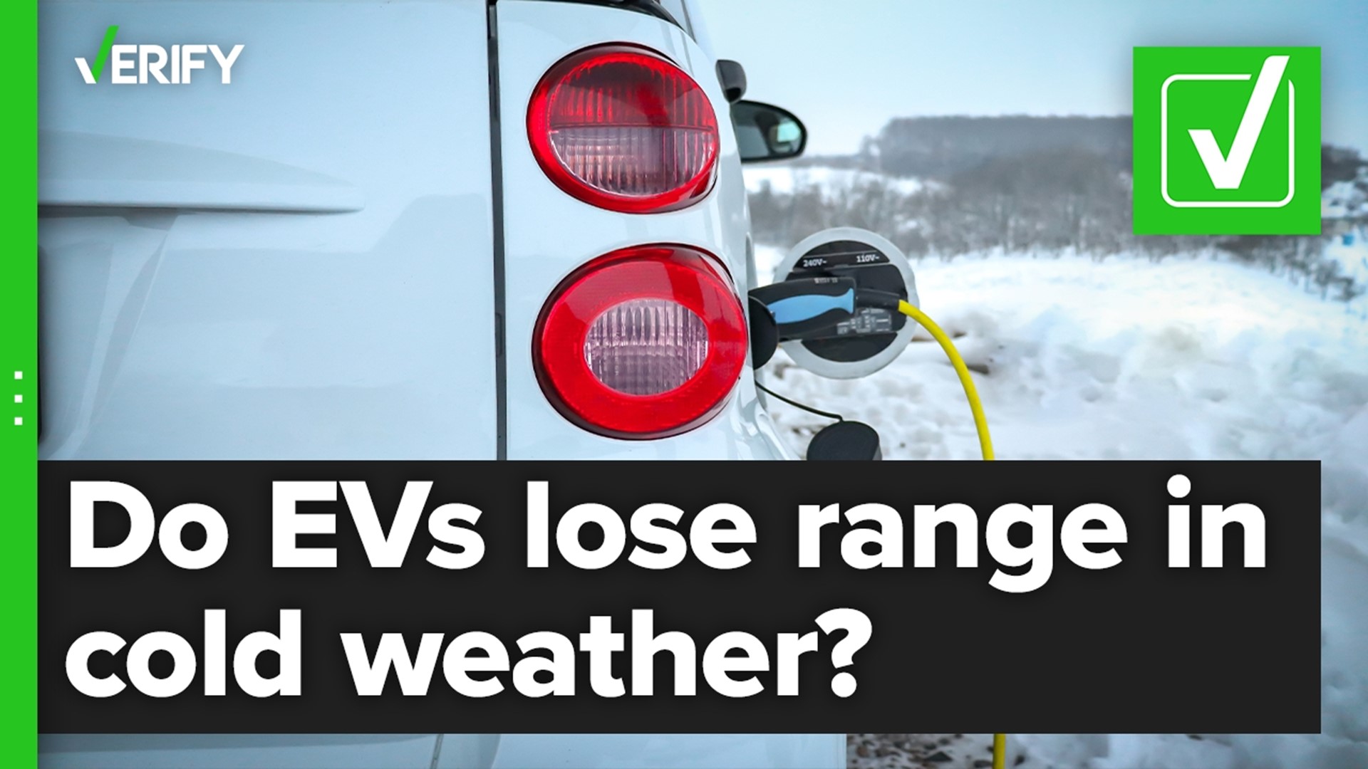 The batteries in electric cars drain faster when it’s cold out, but not so fast that it should significantly affect most daily drivers.