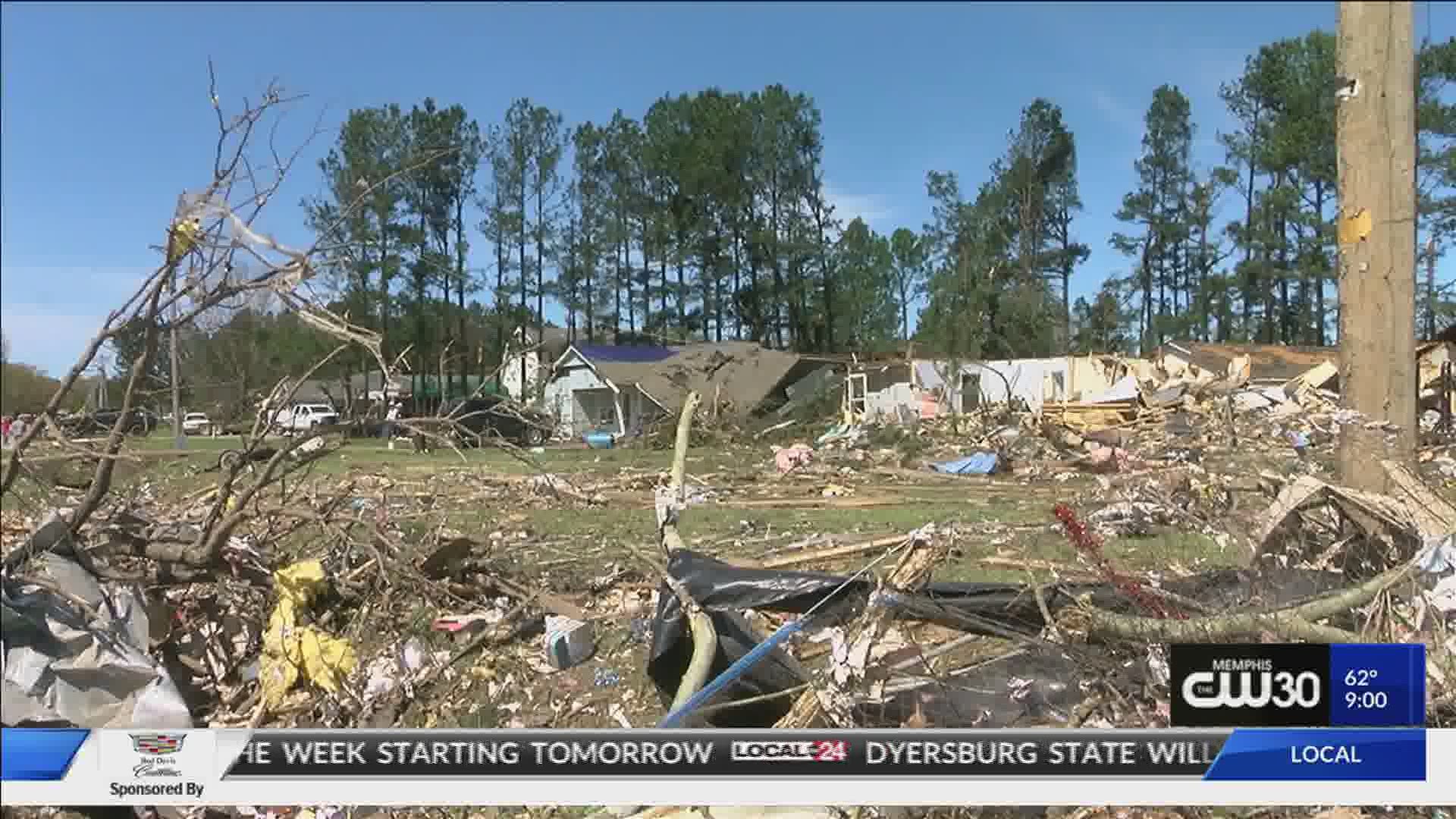 Jonesboro tornado victim says the destruction has been "humbling
