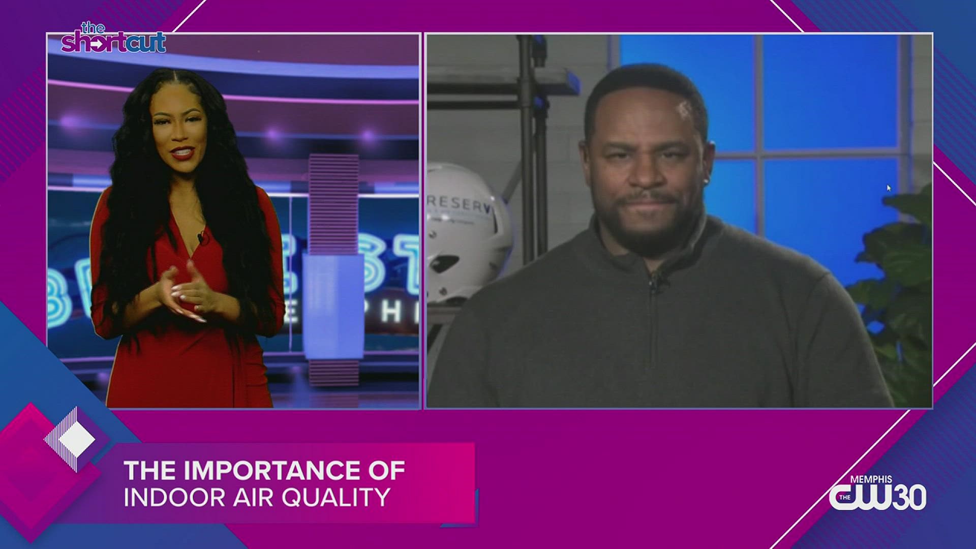 Join lifestyle host Sydney Neely and hall of fame and Super Bowl winning running back Jerome Bettis for an insight into how indoor air quality affects our health!