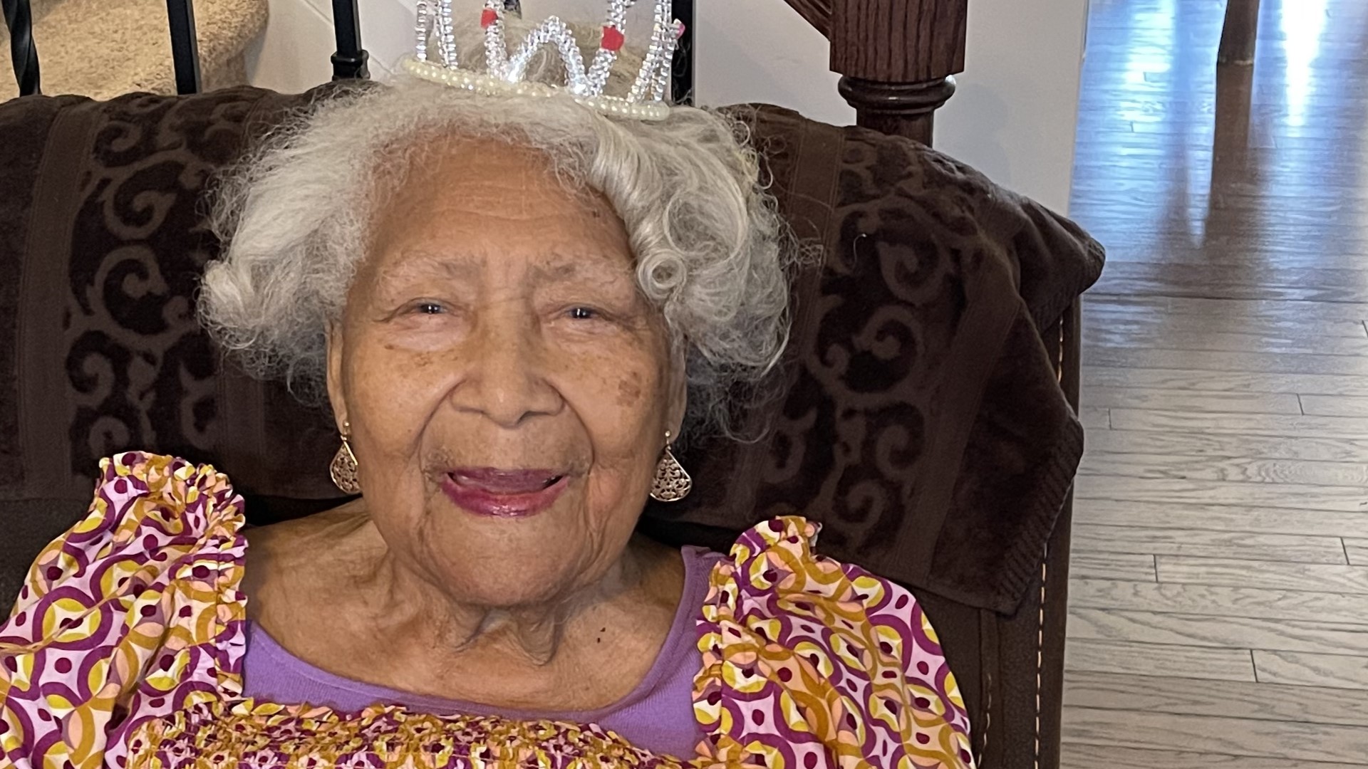 Born in 1917 to sharecroppers, Ms. Gussie spent her early years picking cotton on a plantation in South Carolina.