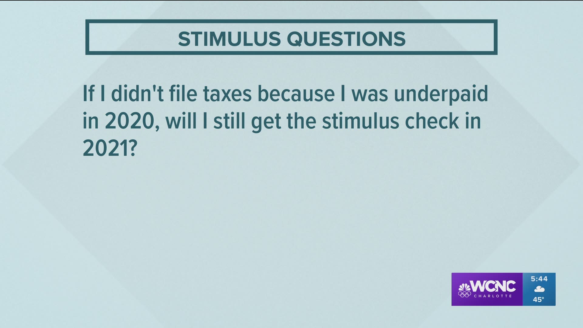 If you didn't file taxes in 2020, will you get a stimulus check?