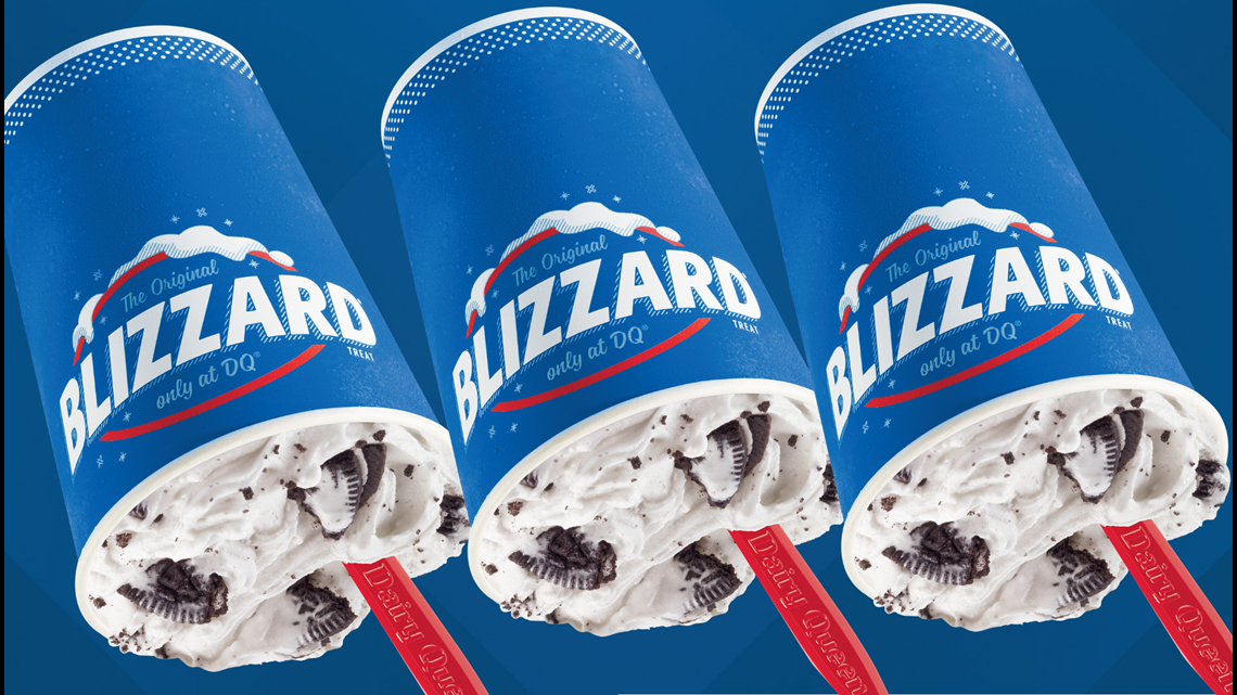 Blizzards offered for 0.80 in honor of Dairy Queen's 80th birthday