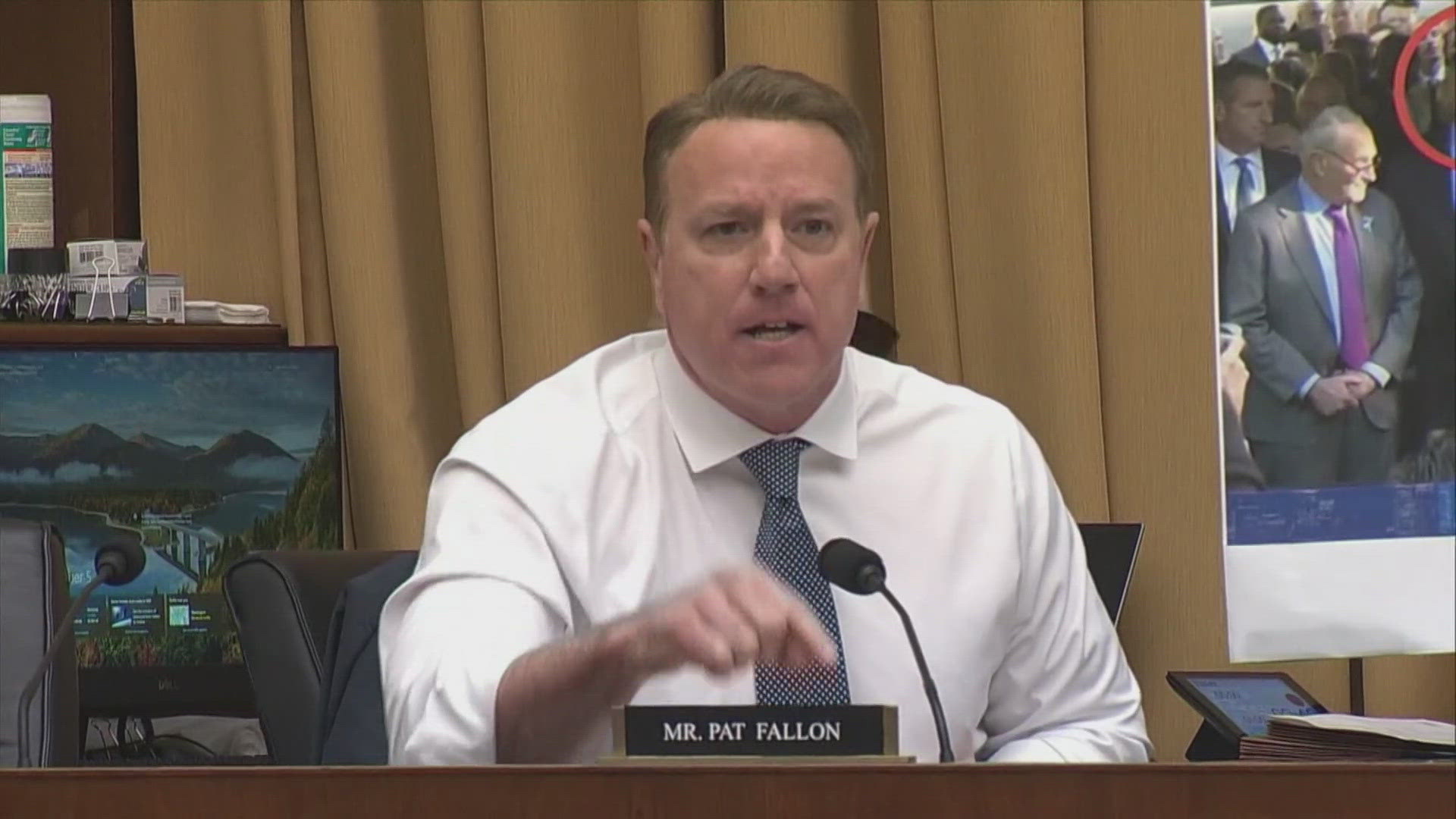 Texas Rep. Pat Fallon, Secret Service Director get into shouting match ...
