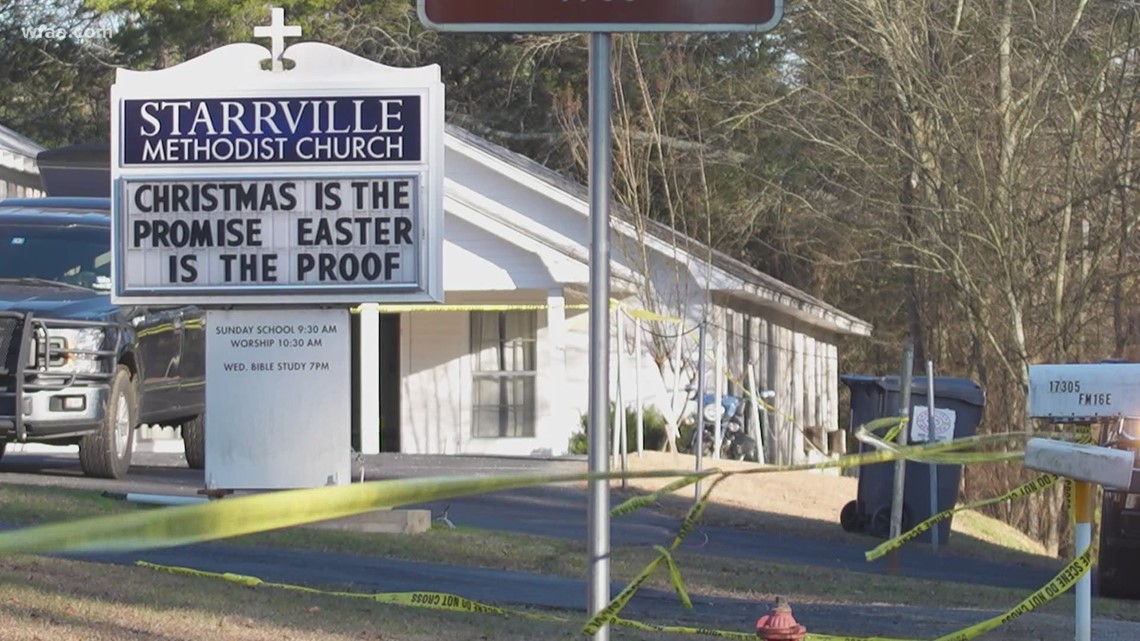 Suspect in custody after shooting at Winona church on Sunday