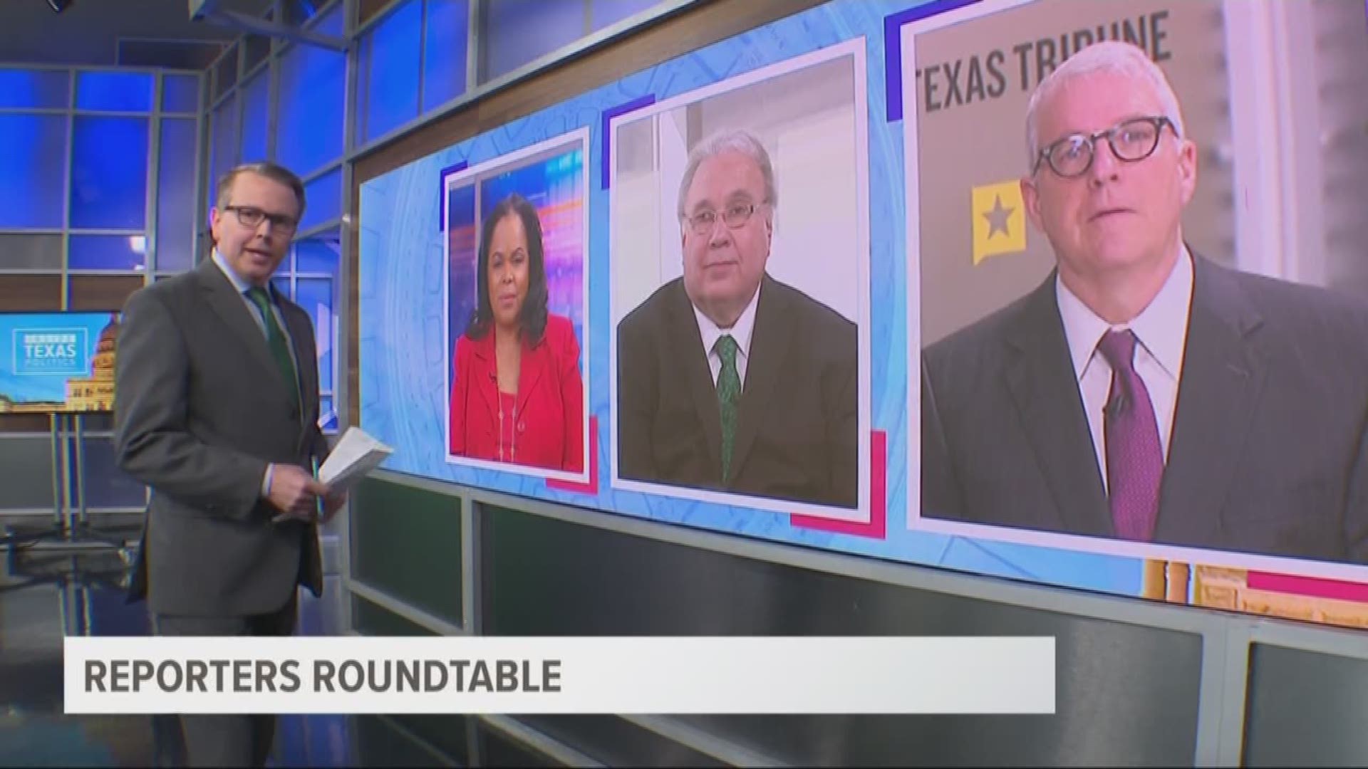 On the Roundtable, Ross Ramsey, Bud Kennedy, and Berna Dean Steptoe, WFAA's political producer, joined host Jason Whitely to discuss where Allred’s district stands.