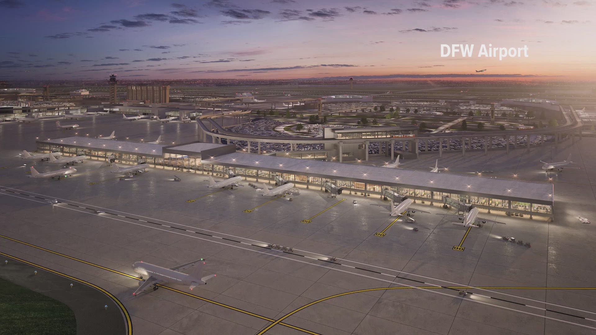 DFW Airport is adding, rebuilding or reconstructing a total of 52 gates through 2027.