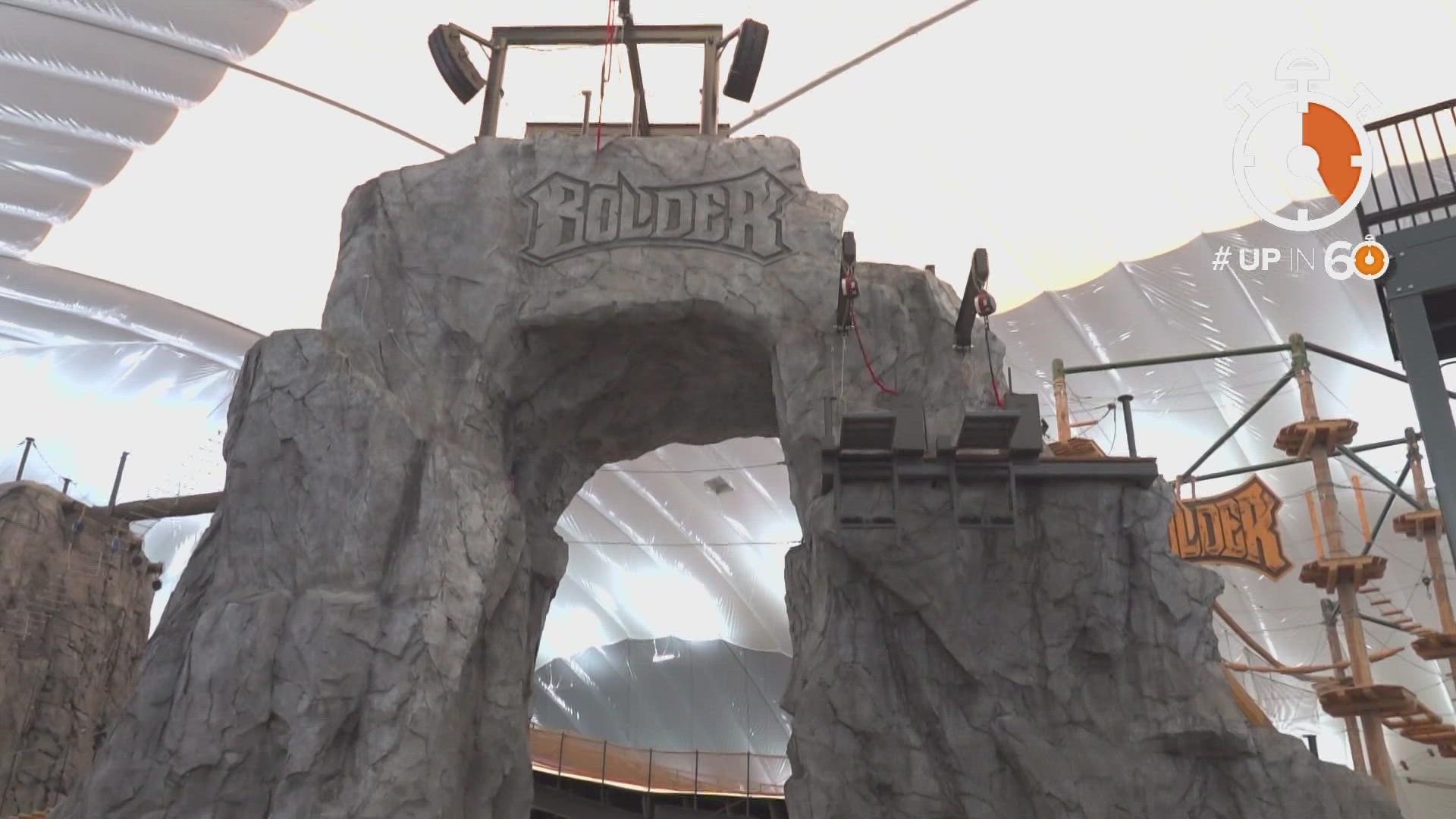 The Bolder Adventure Park is in Grand Prairie. WFAA's Sean Giggy had to check it out.