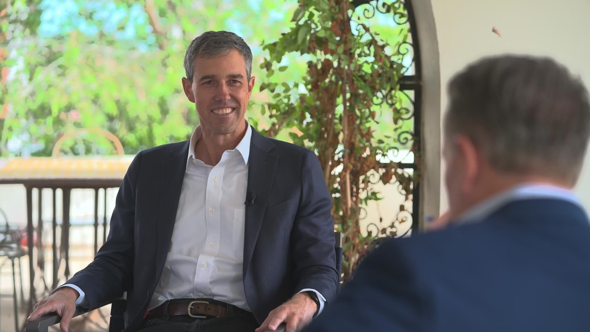 Beto O’Rourke sits down with Jason Whitely to discuss issues ranging from abortion to property taxes, the border to the “Texas Miracle”