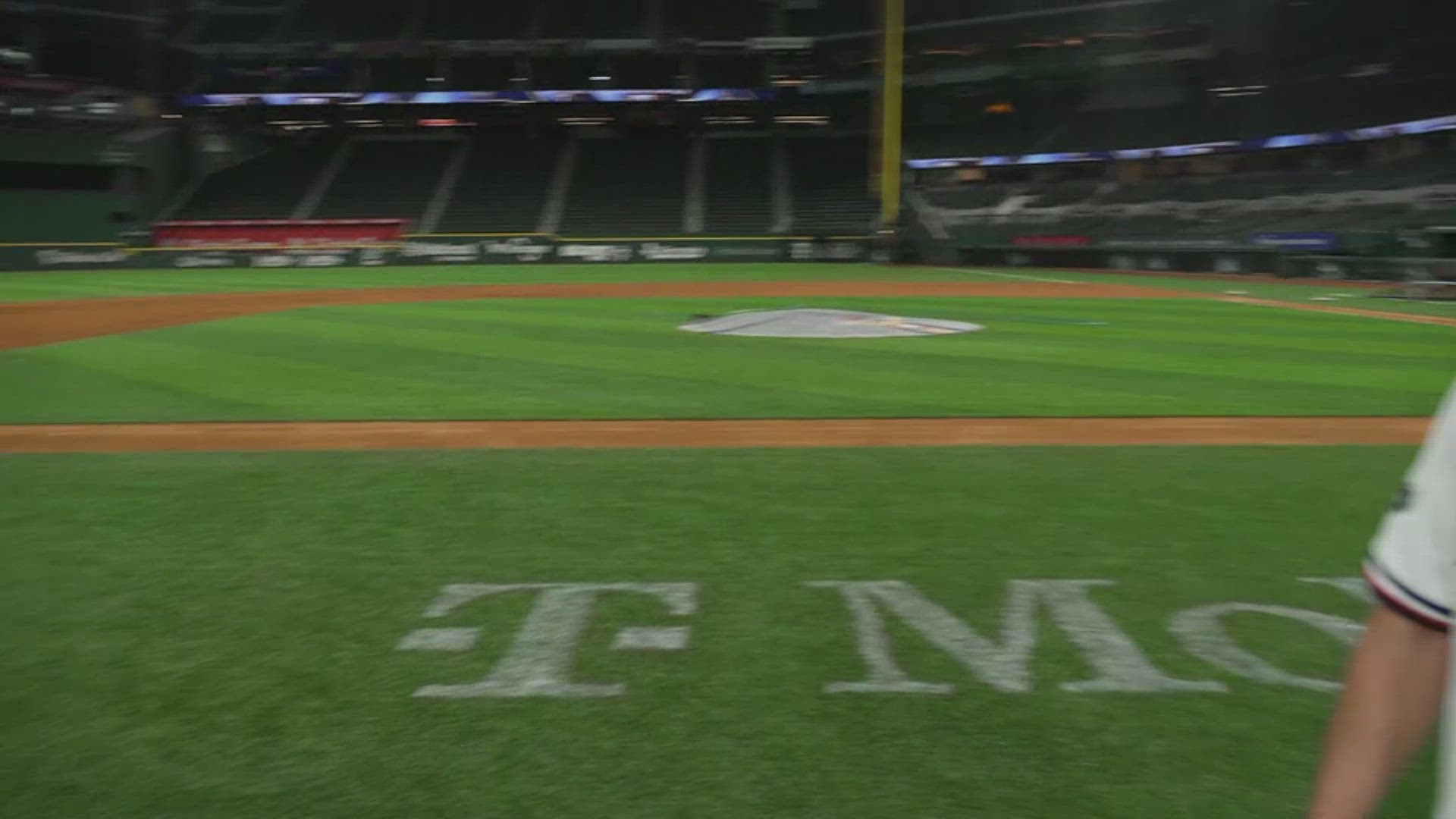 The club this week revealed it has installed new synthetic turf for this season, which will see Globe Life Field host the Major League Baseball All-Star Game.