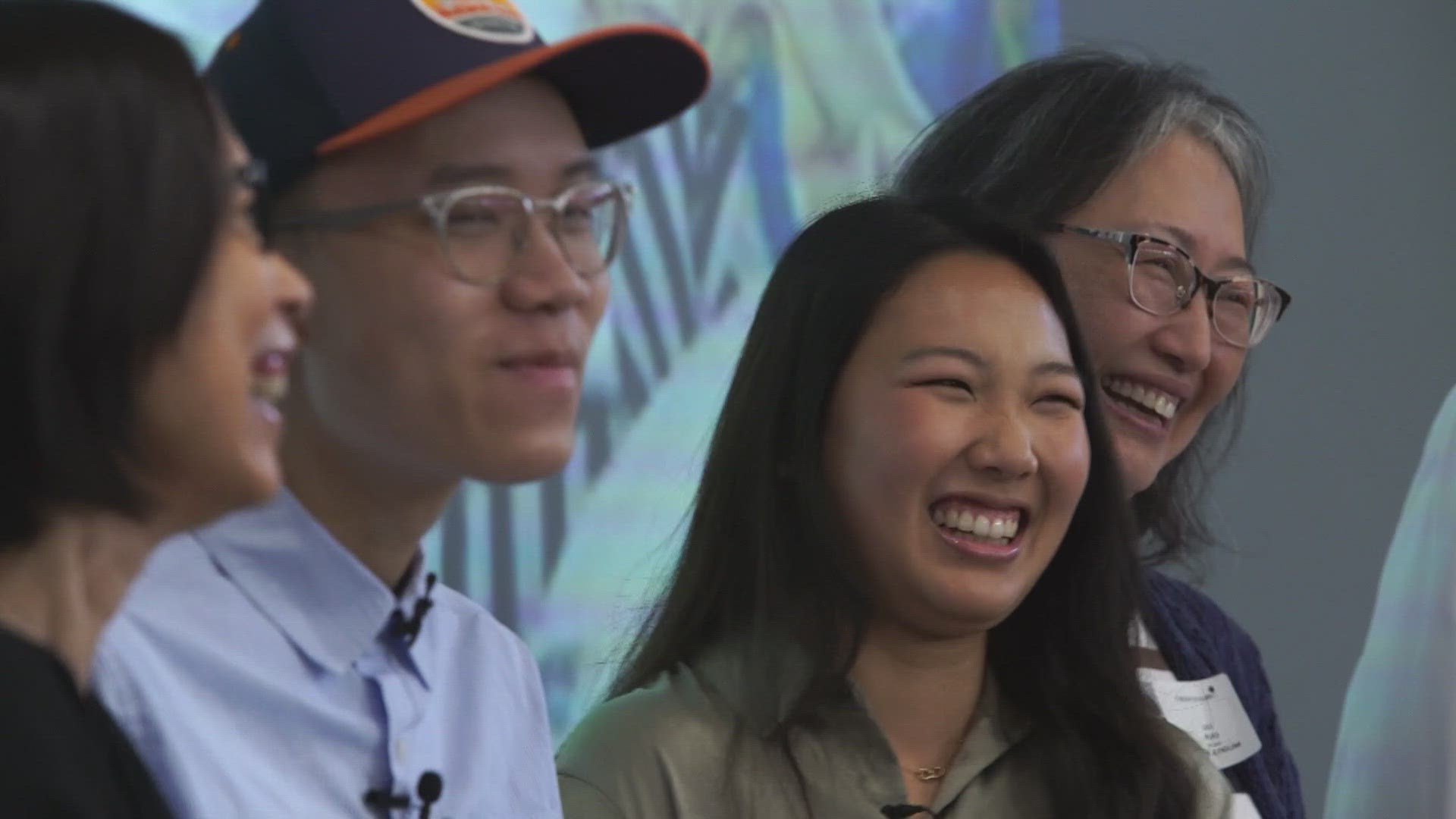 "I think that I just have a lot of gratitude to be here right now and to have this experience," said donor Sarah Yang.
