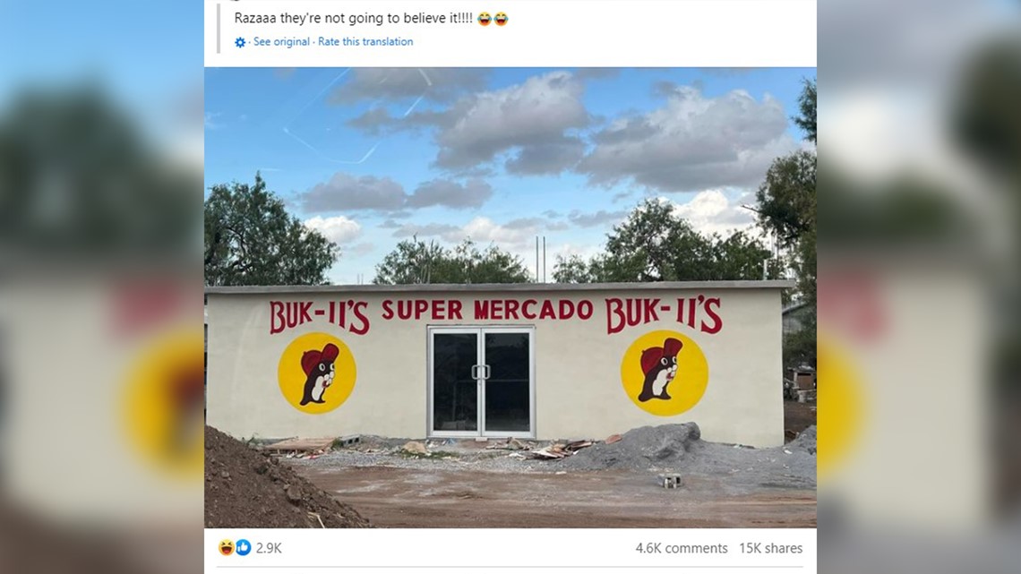 'Buk-II's' store goes viral in Mexico, Buc-ee's to take action - Vimarsana News