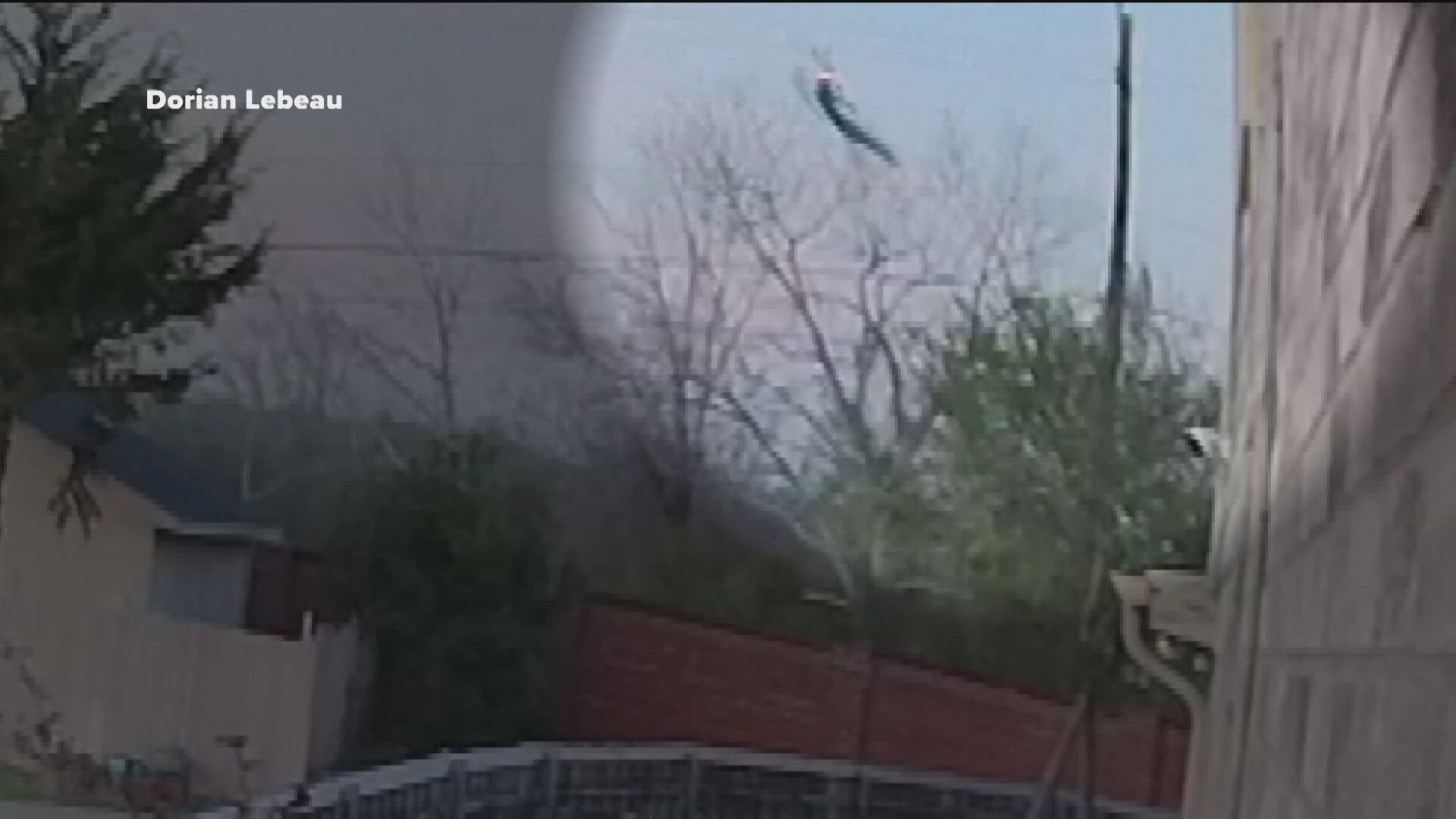 Police said the pilot died after crashing into a wooded area near a neighborhood.