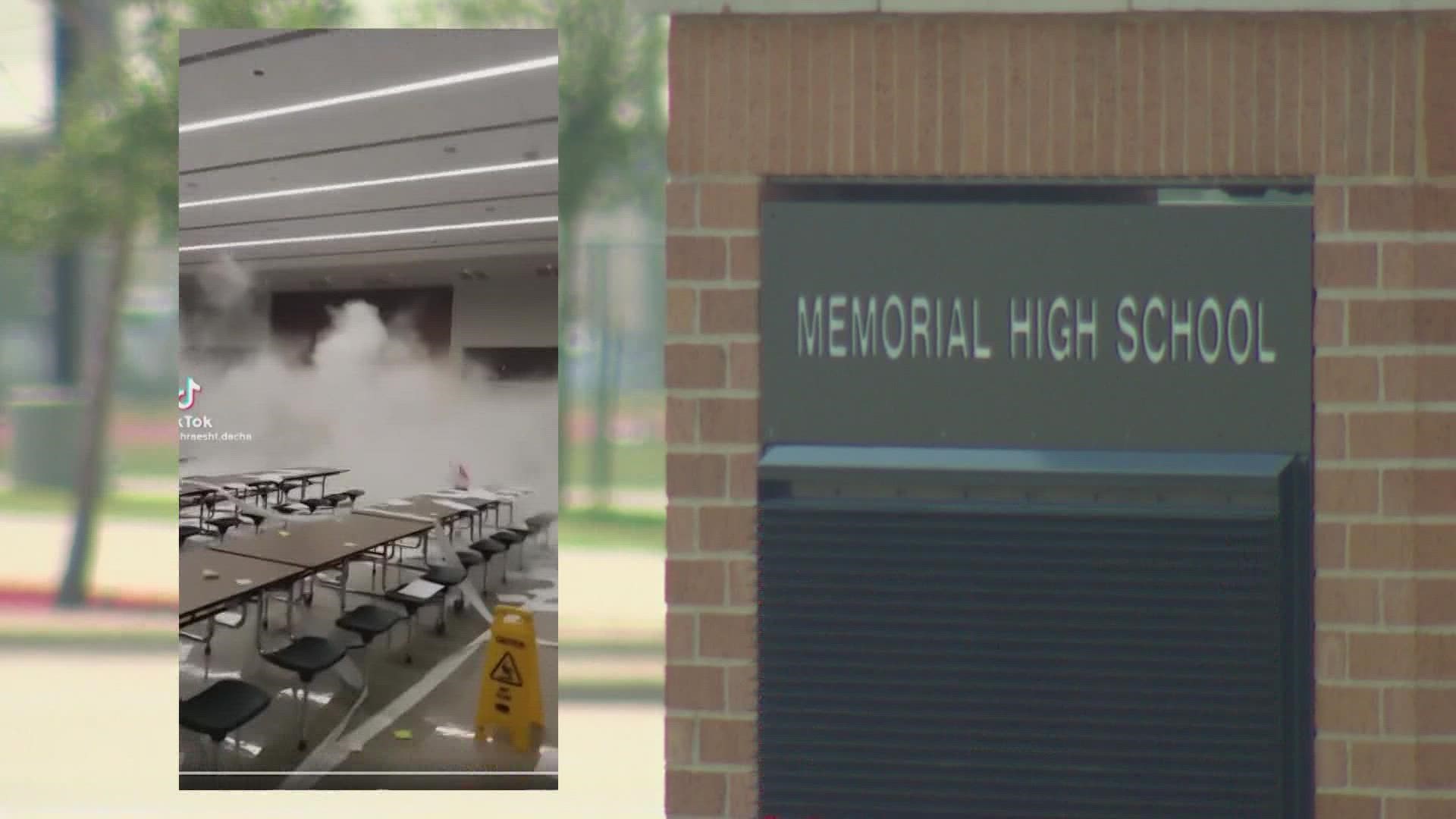 Classes were cancelled at a Frisco ISD high school after students vandalized the school, according to district officials.