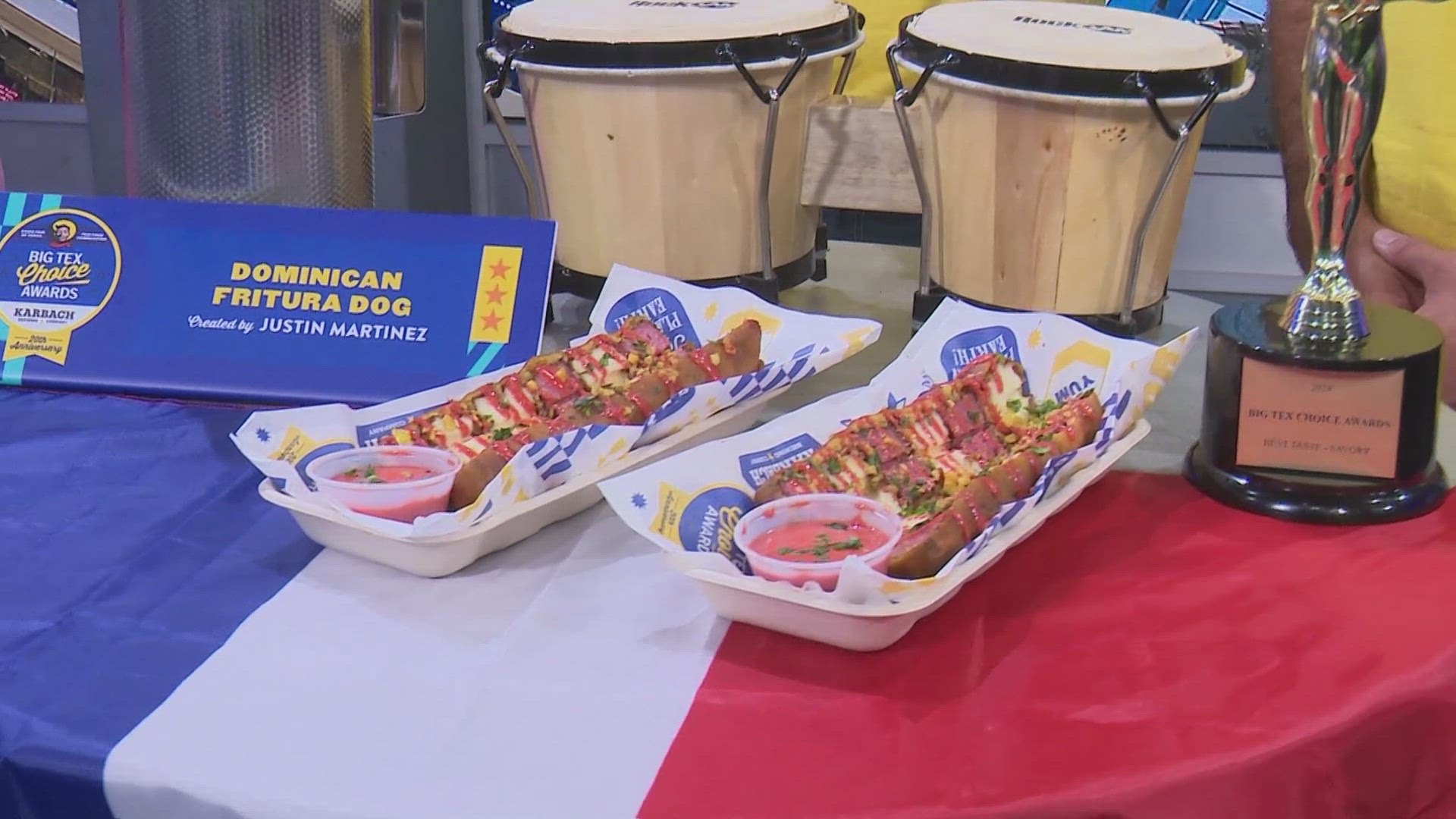 The Dominican Fritura Dog is one of the top foods coming to the State Fair of Texas this year!