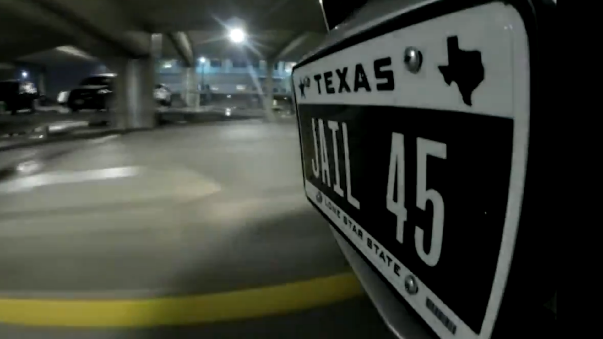 The Texas Department of Motor Vehicles is forcing a Fort Worth man to get rid of his “Jail 45” license plate after initially approving it.