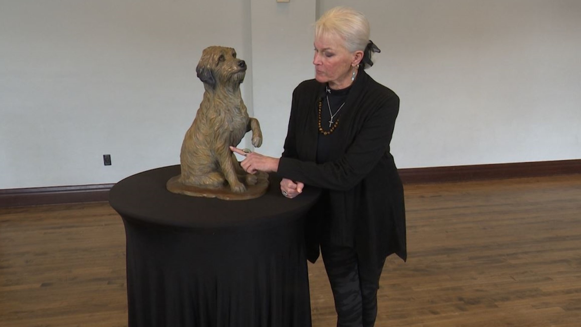 McKinney unveils Benji statue to honor movie's anniversary